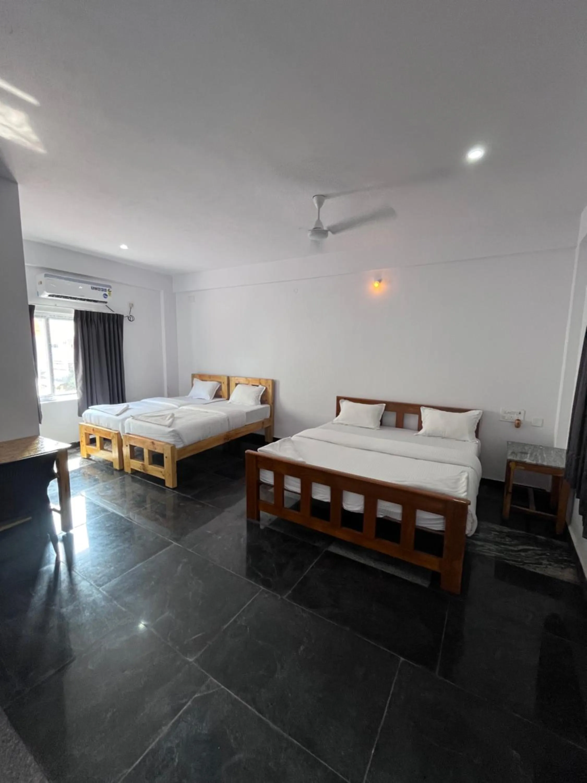 Bed in ANAND Beach Guesthouse by Moonrocks