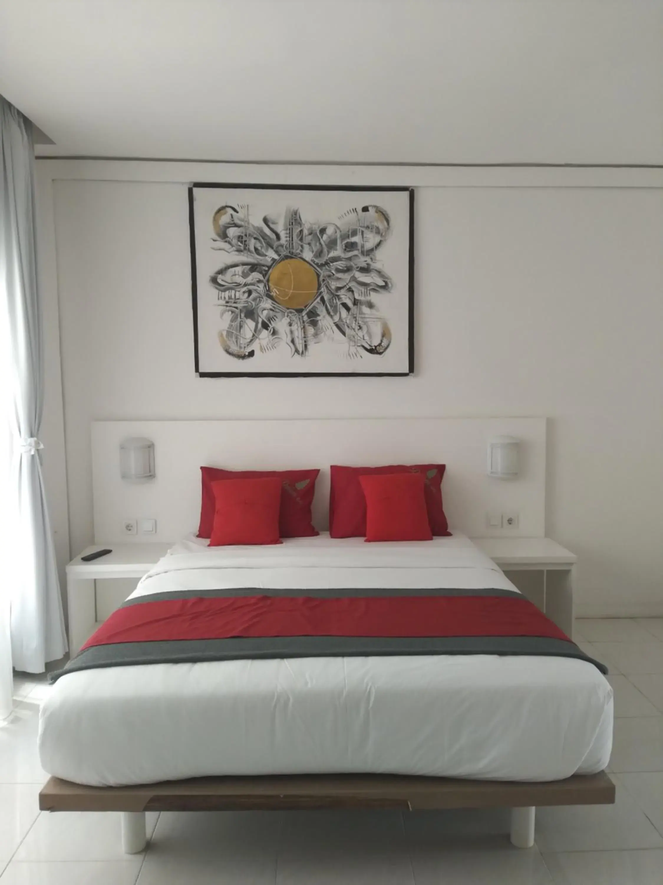 Deluxe Double Room in Poppies Senggigi Hostel Deluxe Double Room in Poppies Senggigi Hostel