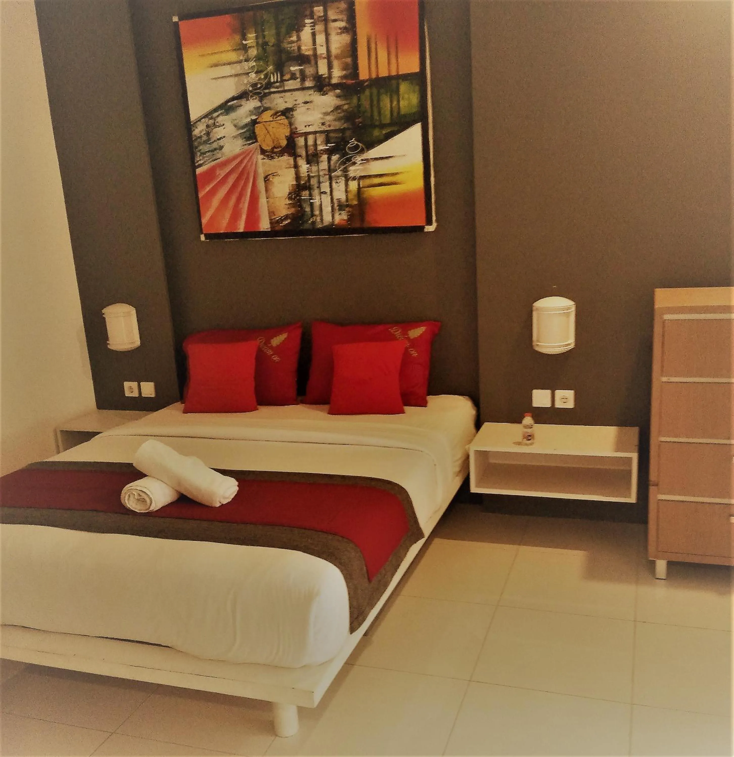 Bedroom in Poppies Senggigi Hostel