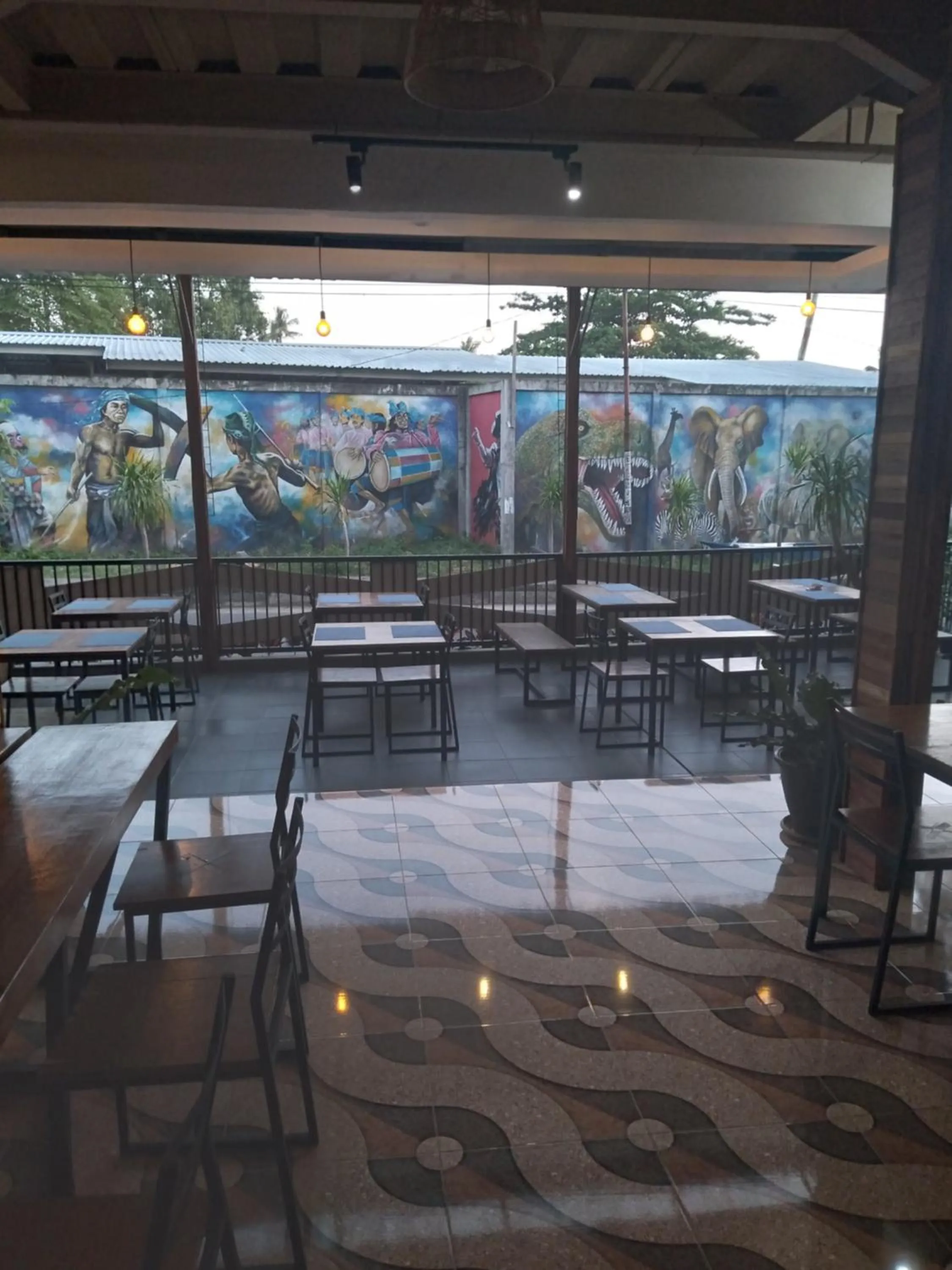 Restaurant/places to eat in Poppies Senggigi Hostel