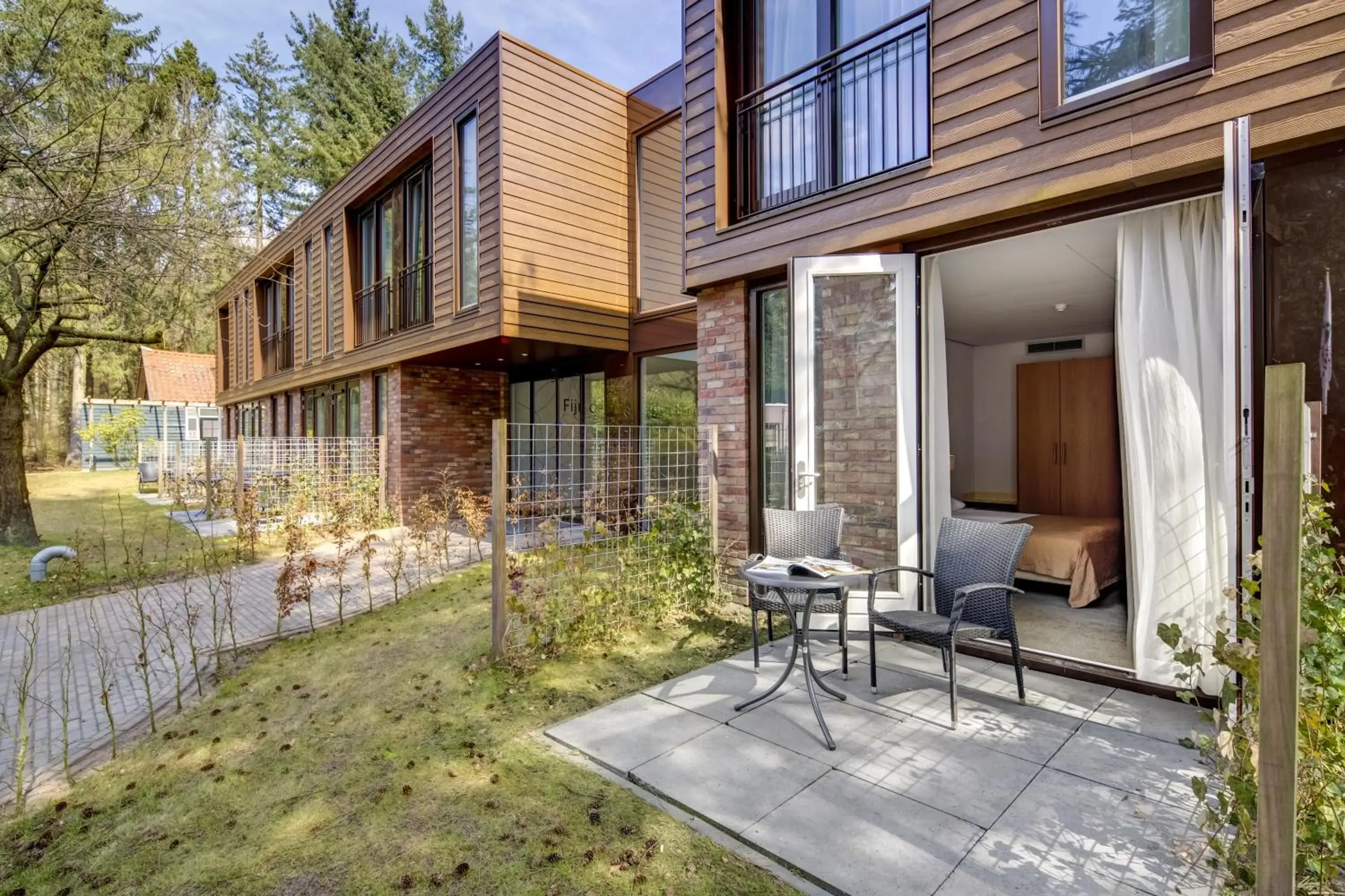 Deluxe Double Room with Terrace in Fletcher Hotel-Restaurant Mooi Veluwe Deluxe Double Room with Terrace in Fletcher Hotel-Restaurant Mooi Veluwe