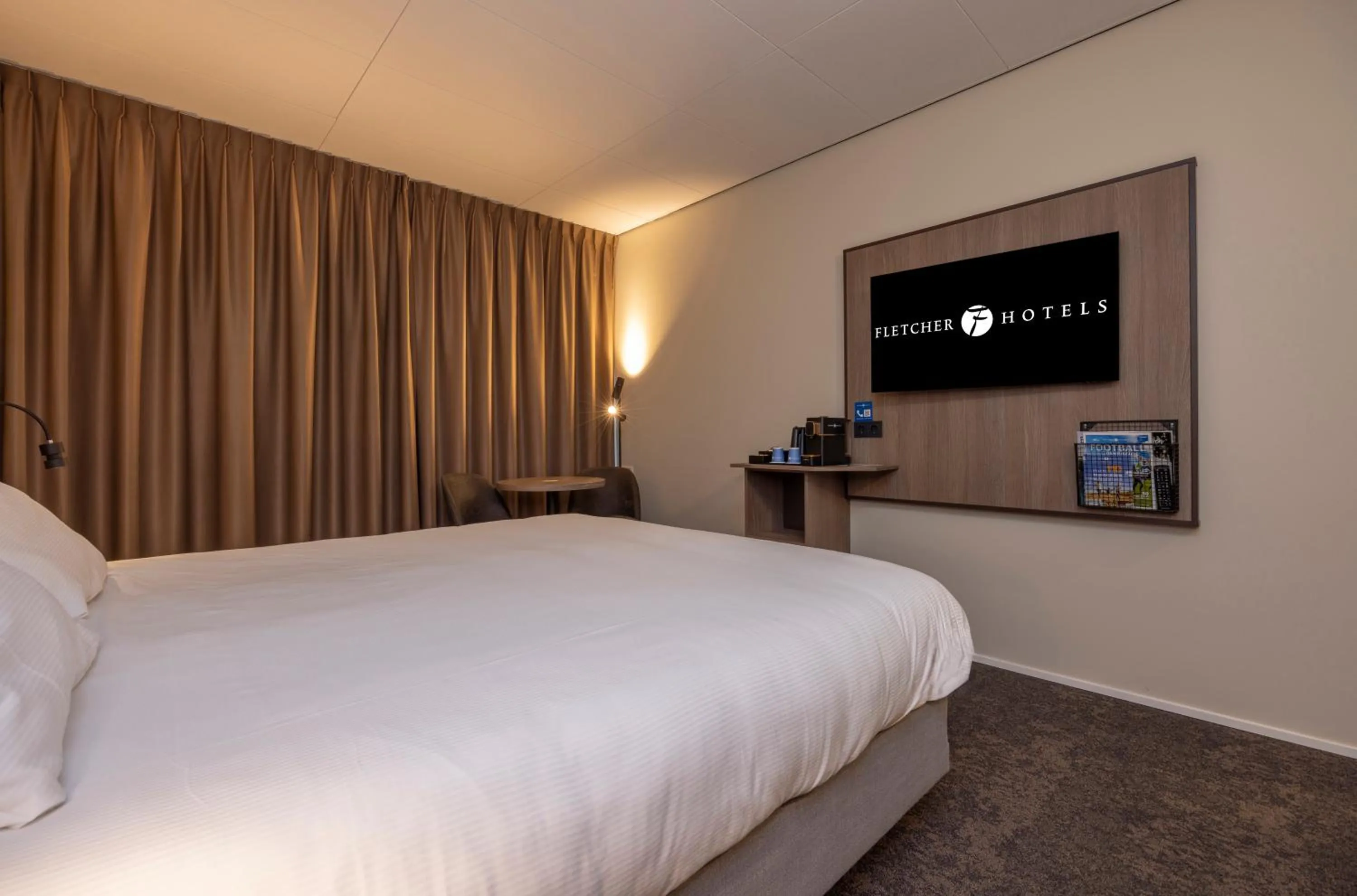 Bedroom, Bed in Fletcher Hotel-Restaurant Mooi Veluwe