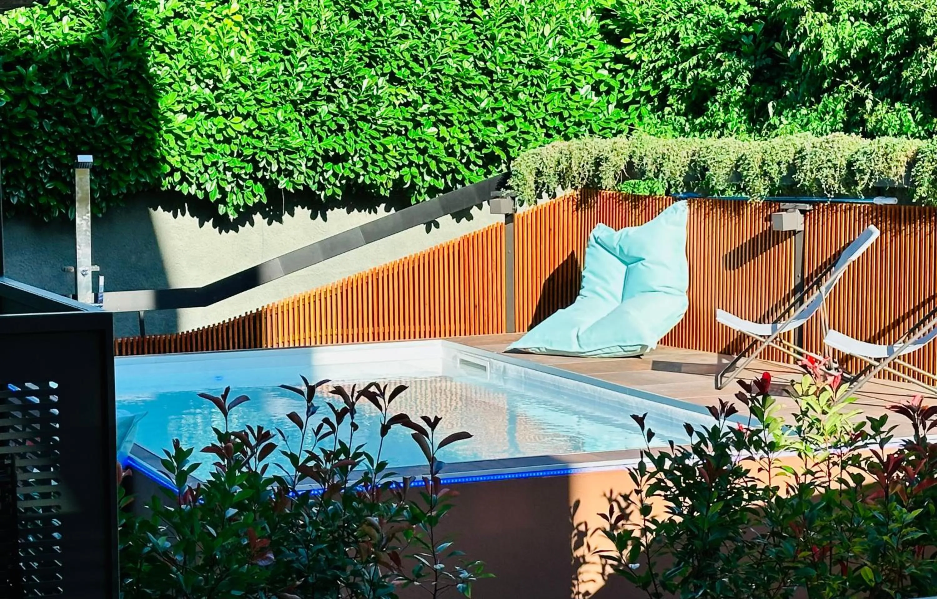 Pool view in Boutique Hotel Sirmione