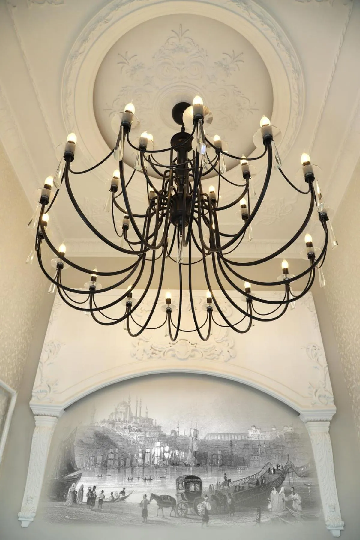 Decorative detail in Novus Hotel İstanbul