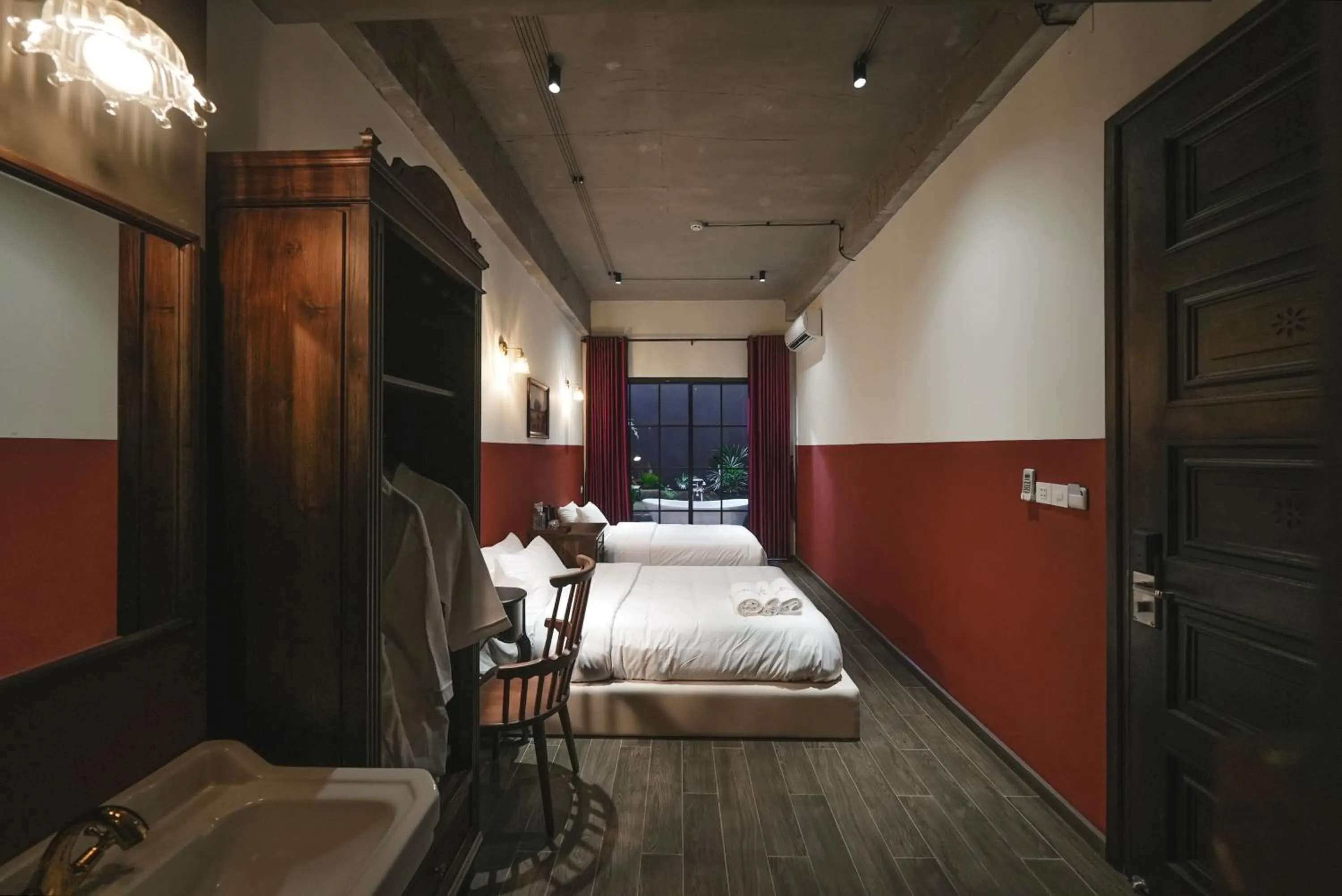 View (from property/room), Bed in The Chum Boutique