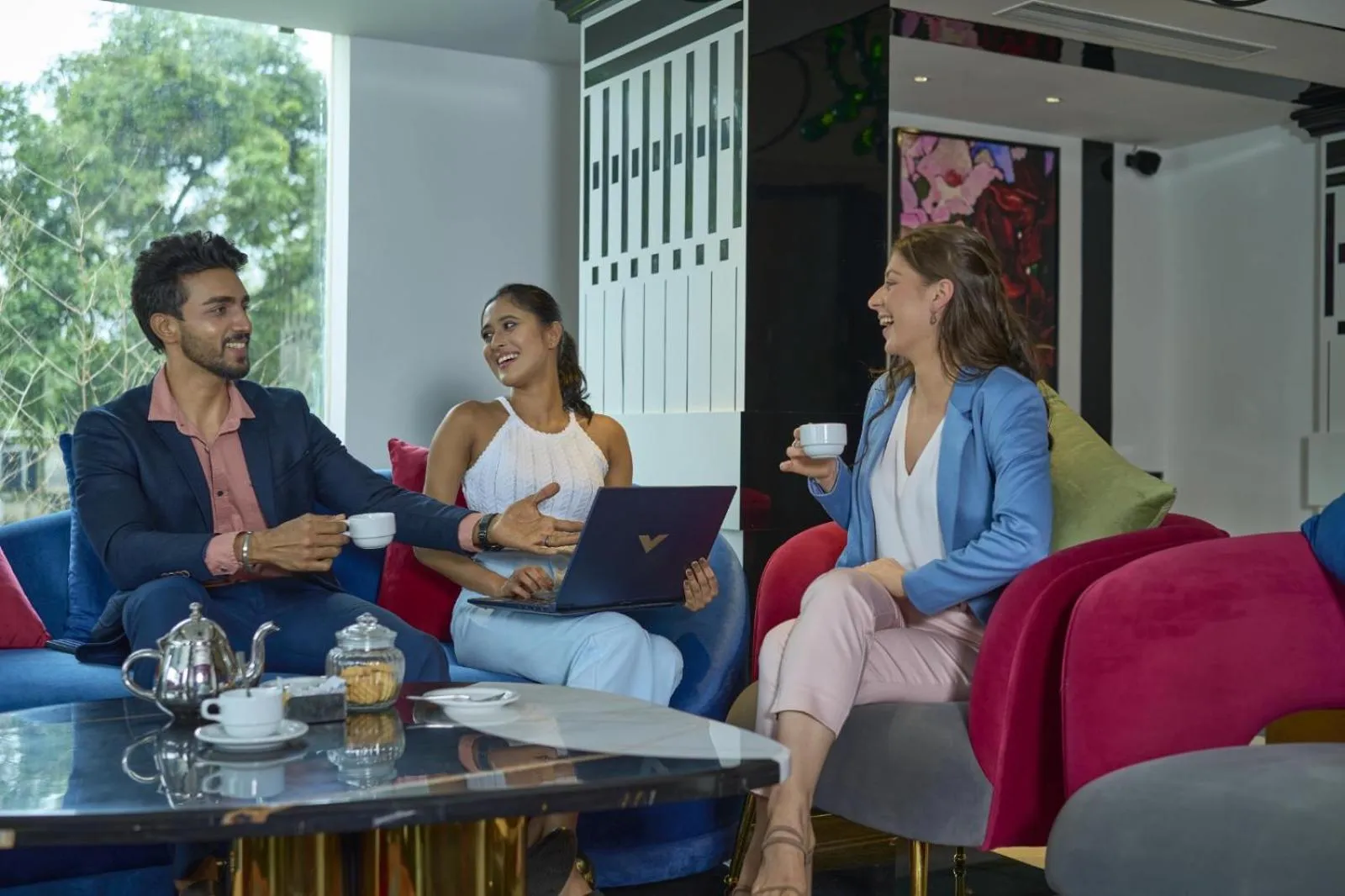 Lobby or reception in Noah Sky Suites