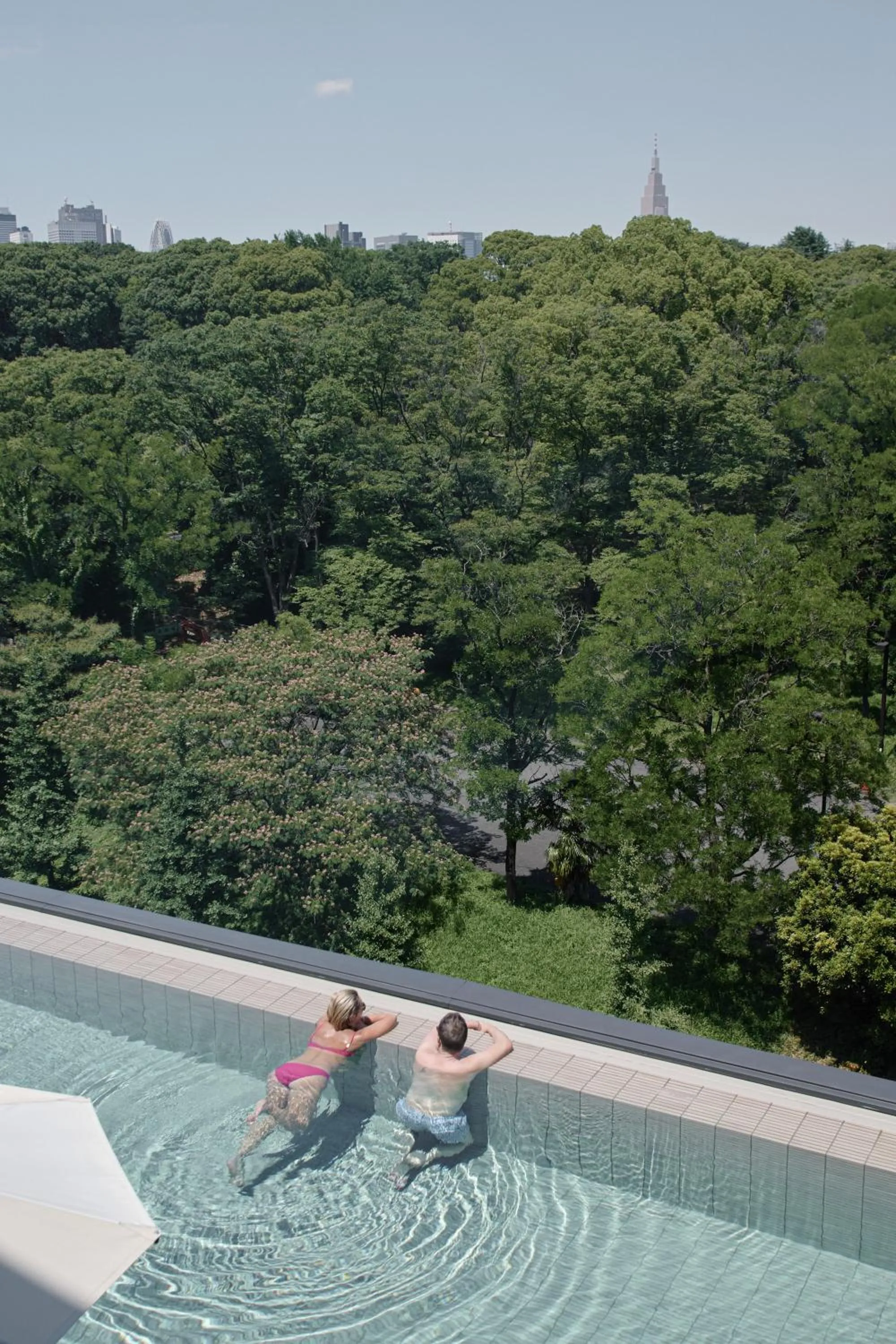 Pool view in TRUNK(HOTEL) YOYOGI PARK