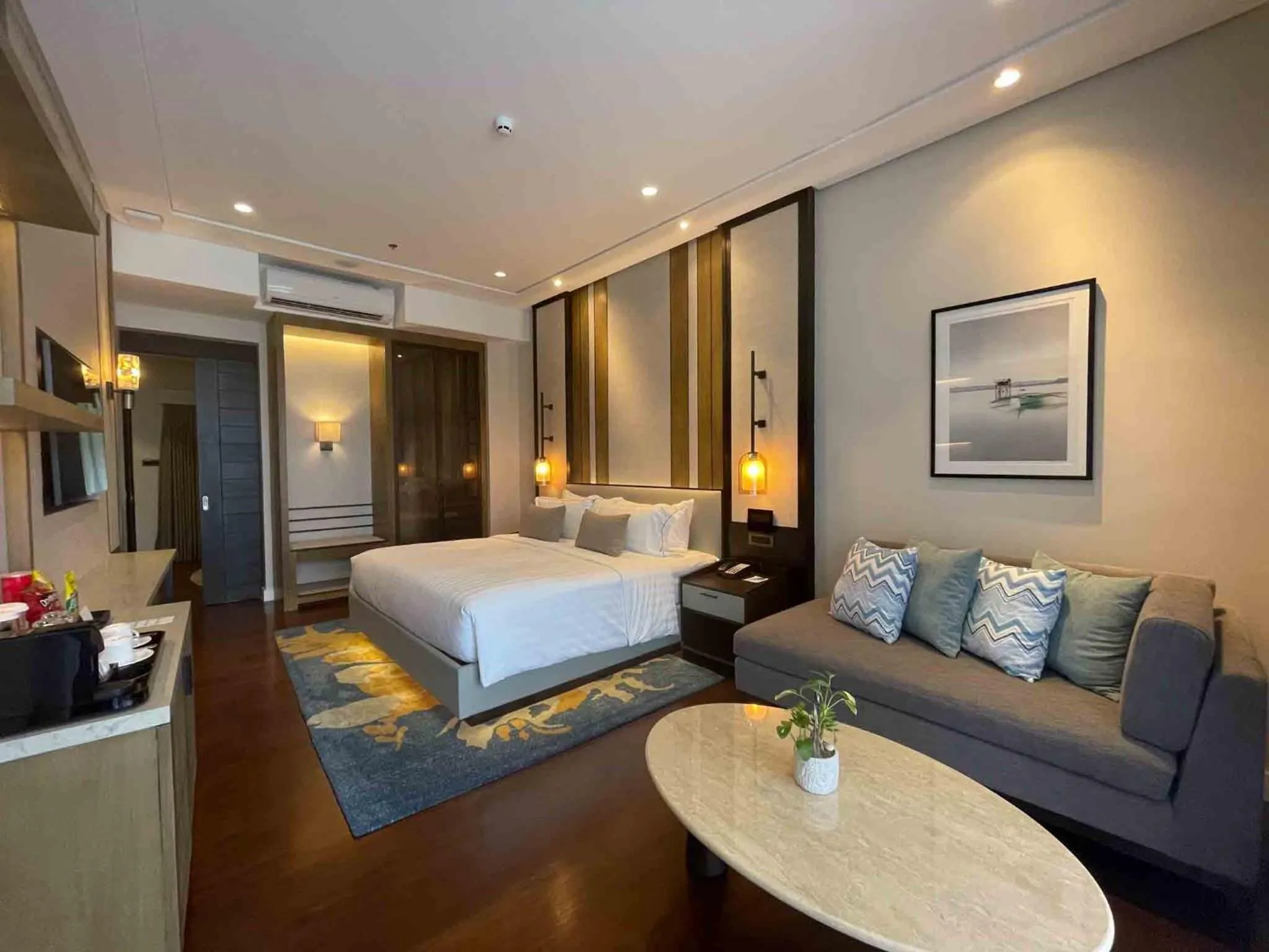 Bed in Discovery Samal