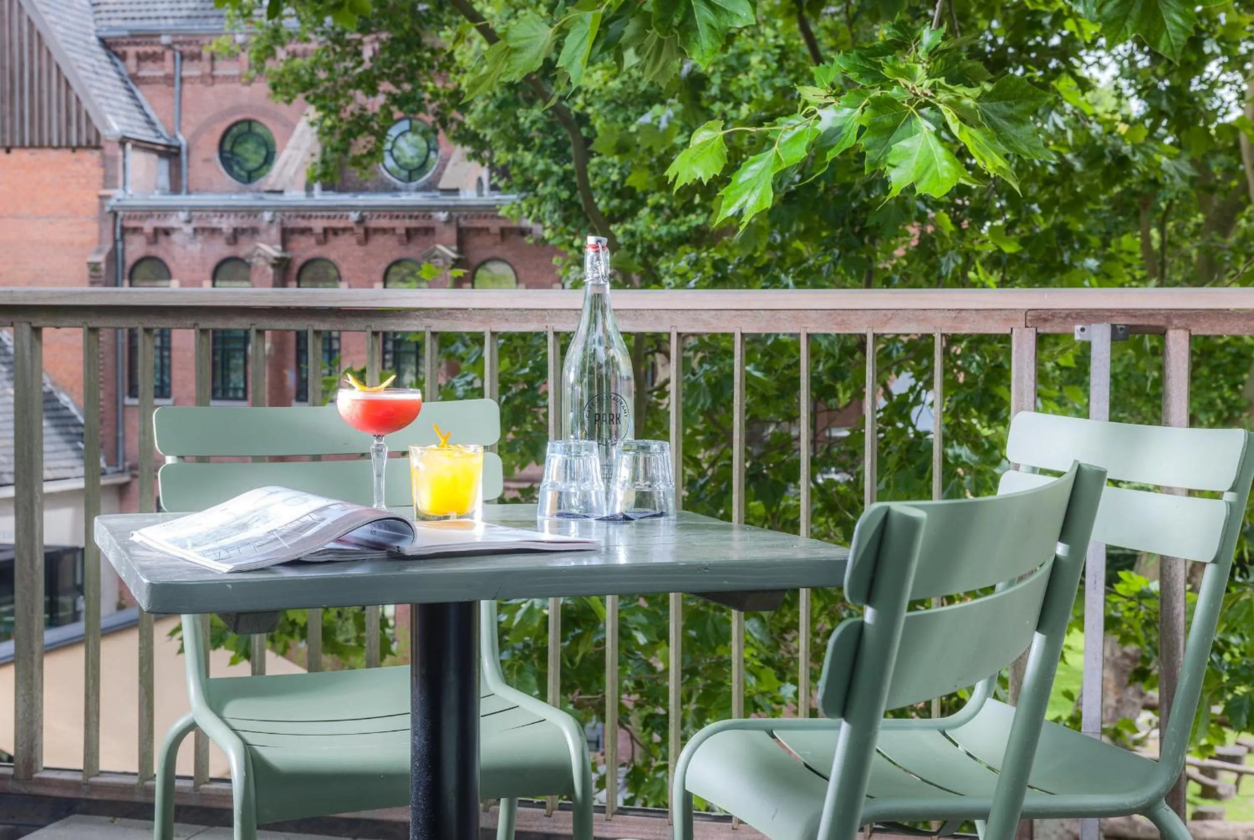 Patio in Hotel Arena