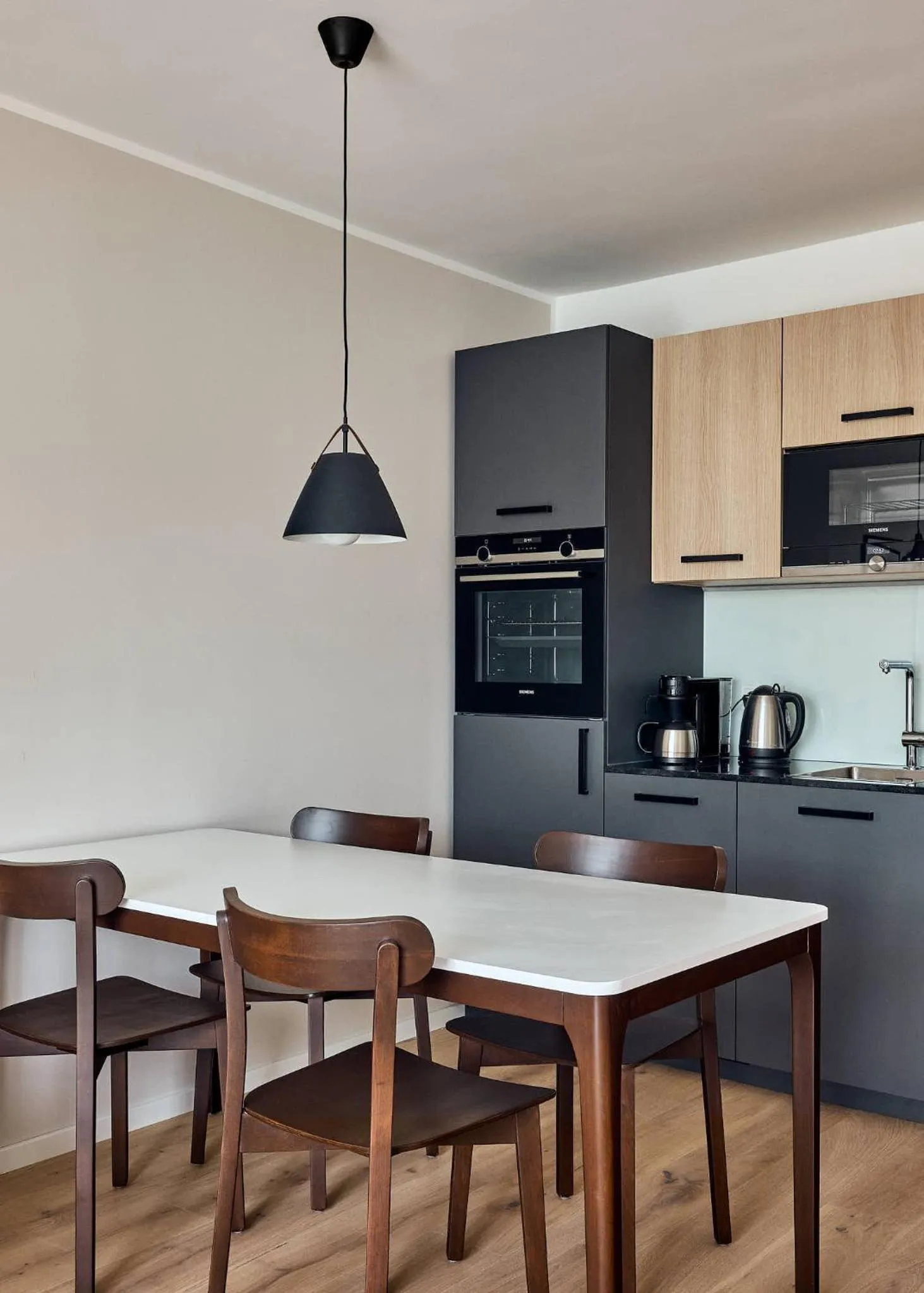 Coffee/tea facilities in Arbio I Makro Apartments