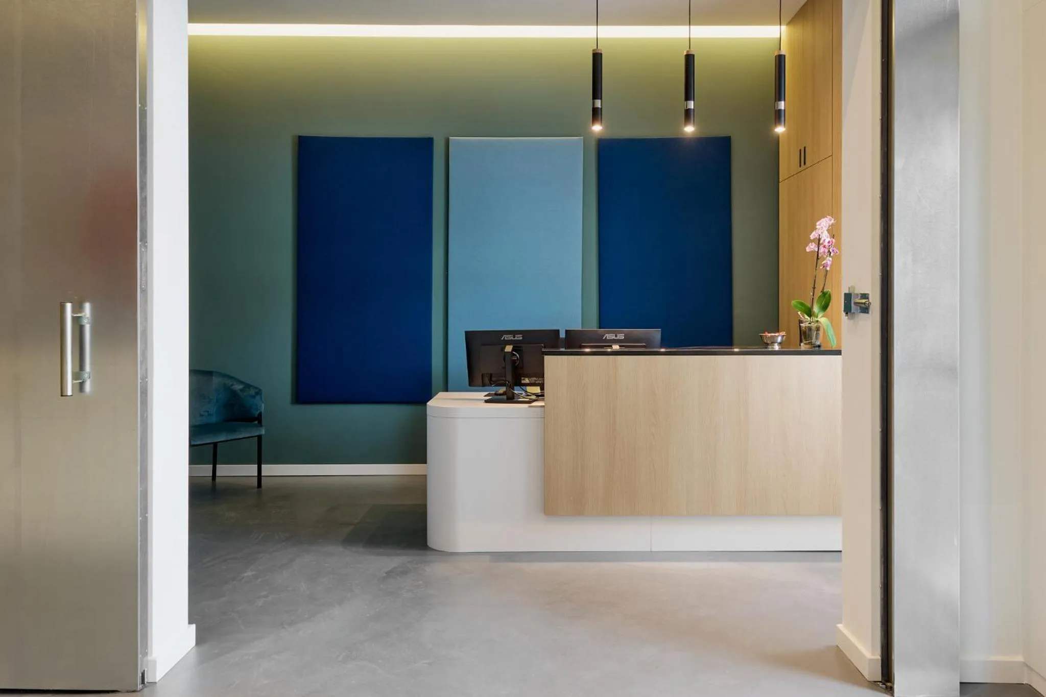 Lobby or reception in Arbio I Makro Apartments