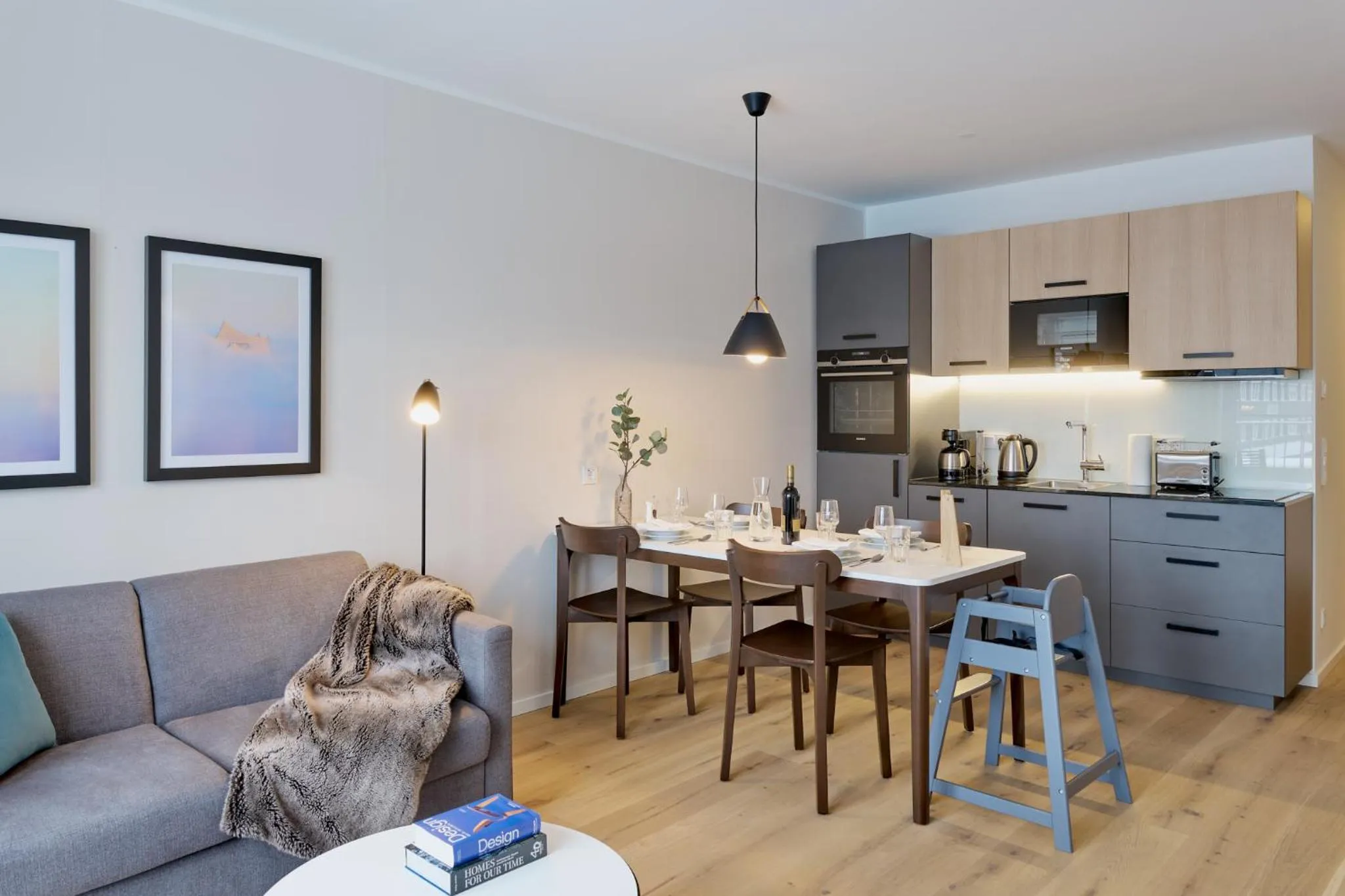 Kitchen or kitchenette in Arbio I Makro Apartments