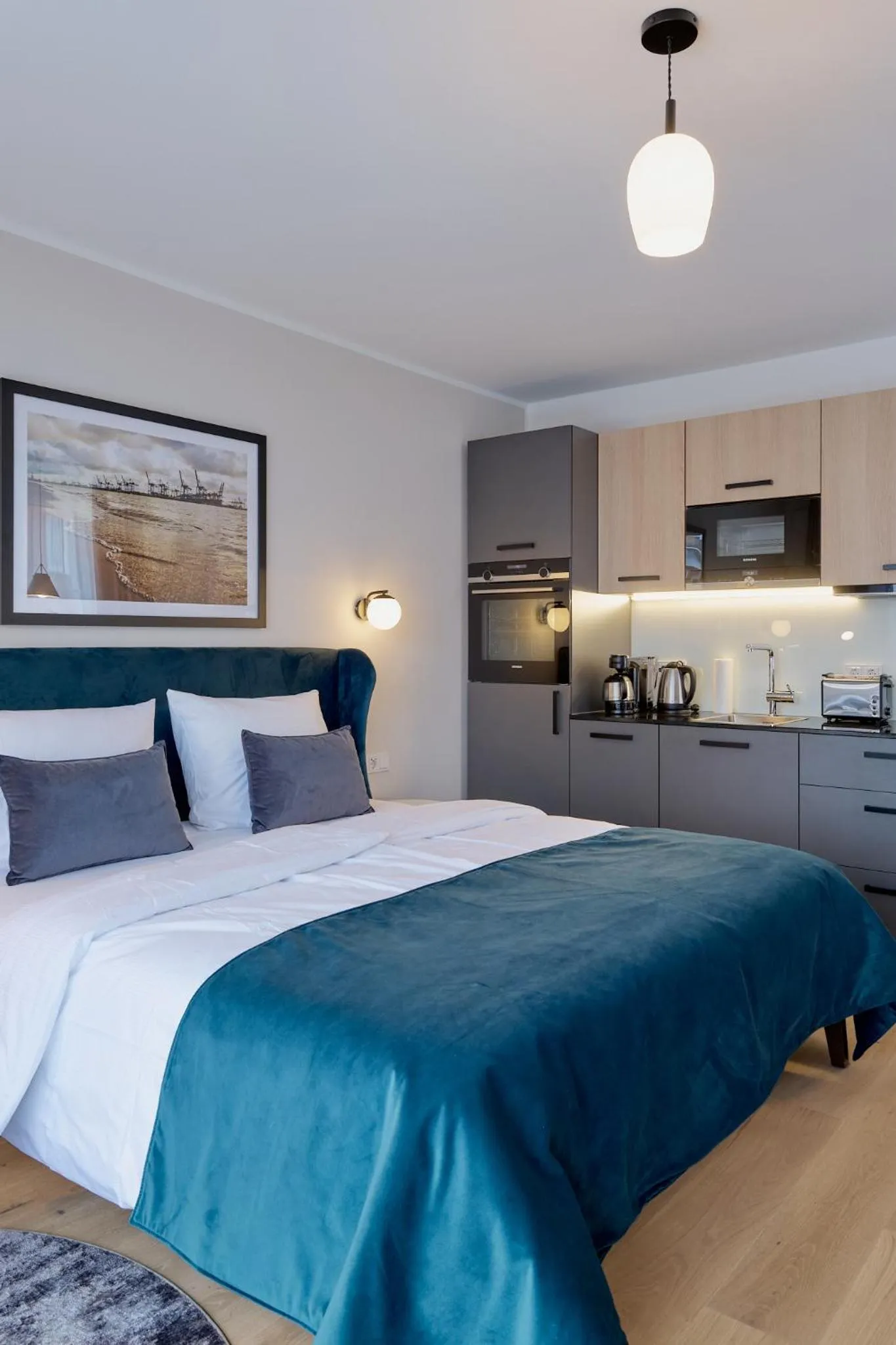 Bed in Arbio I Makro Apartments