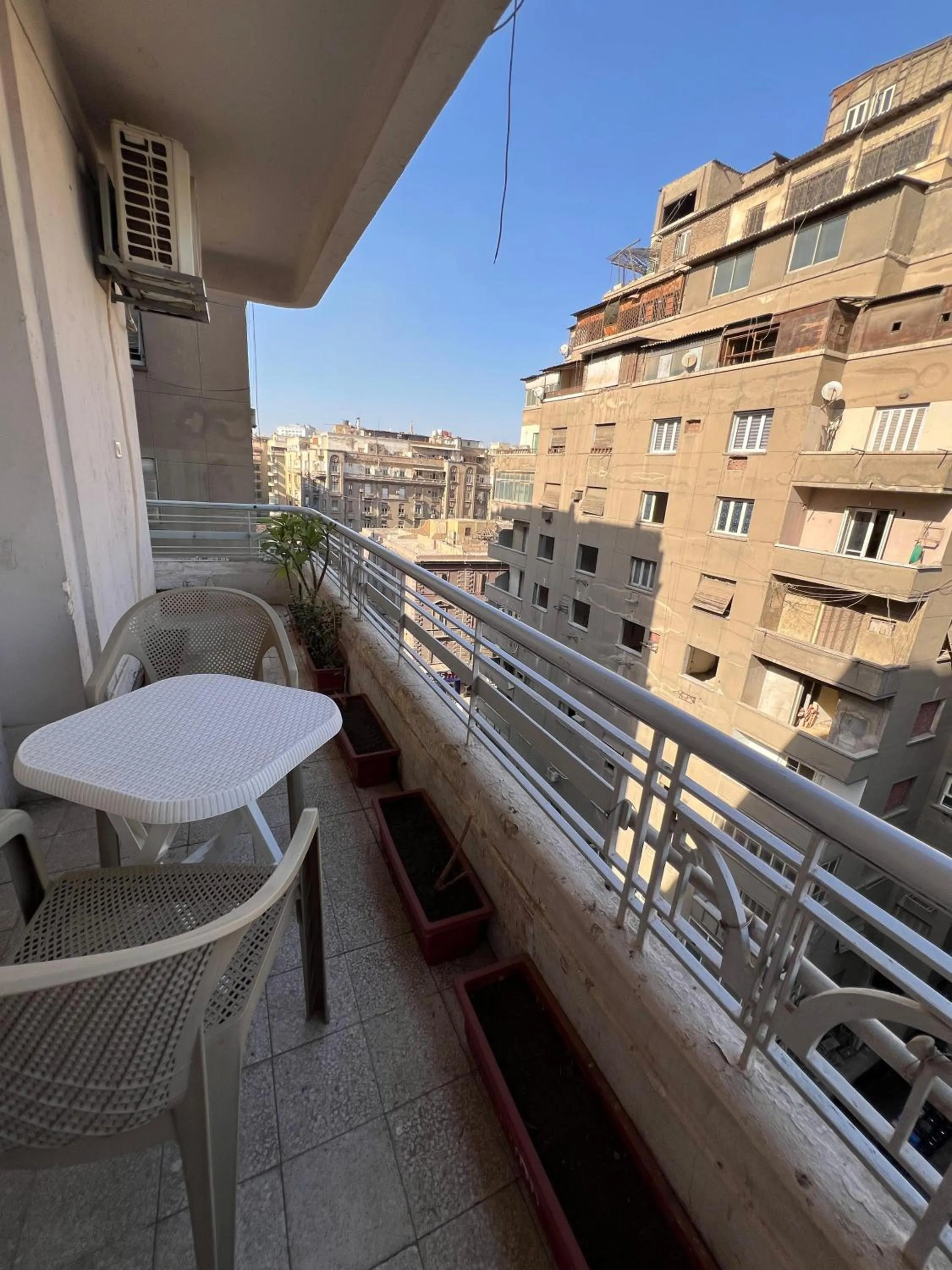 Balcony/Terrace in Central Cairo Hotel