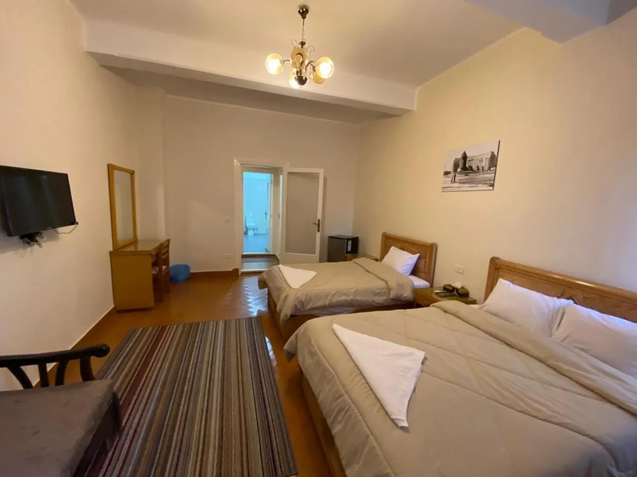 TV and multimedia, Bed in Central Cairo Hotel