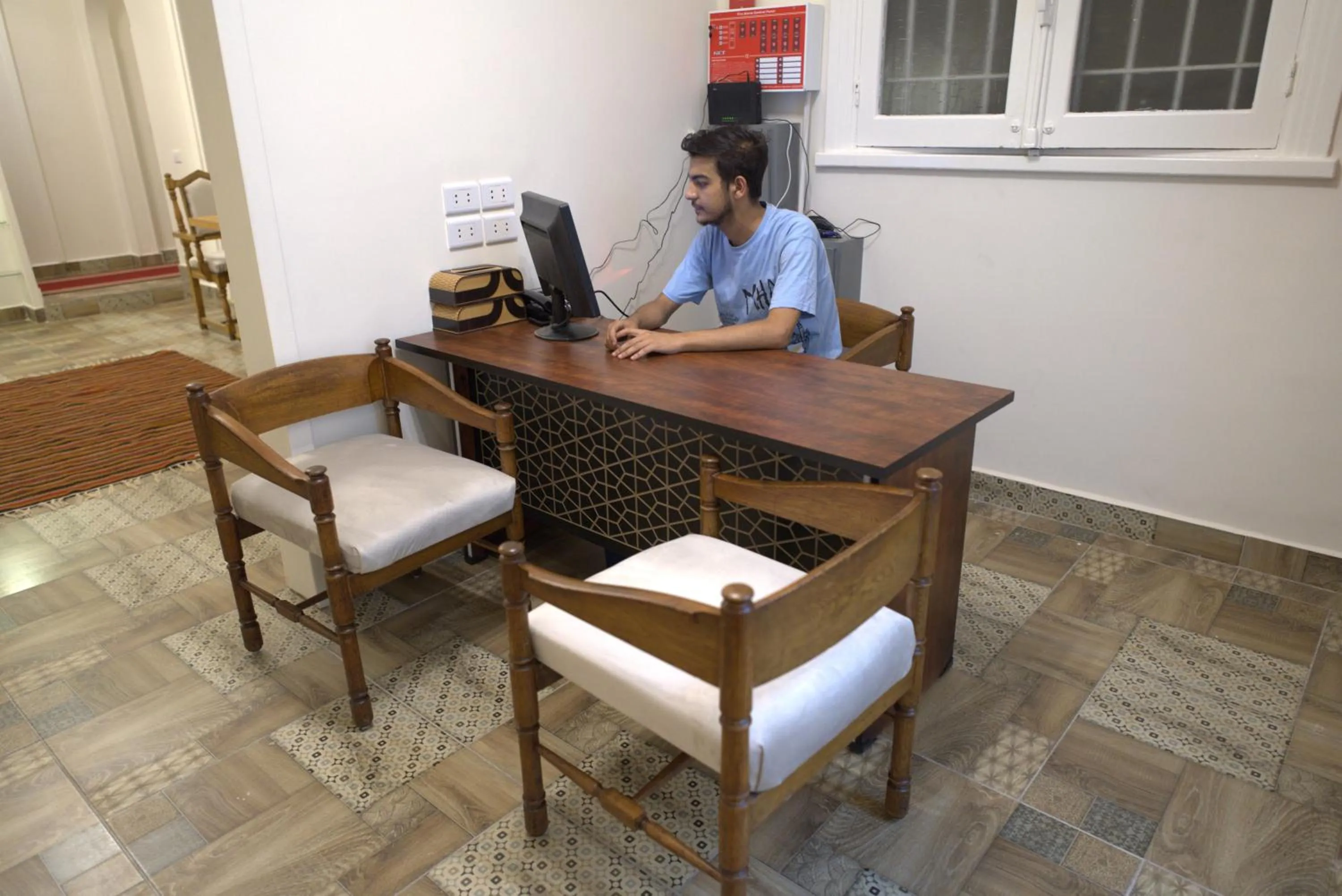 Lobby or reception in Central Cairo Hotel
