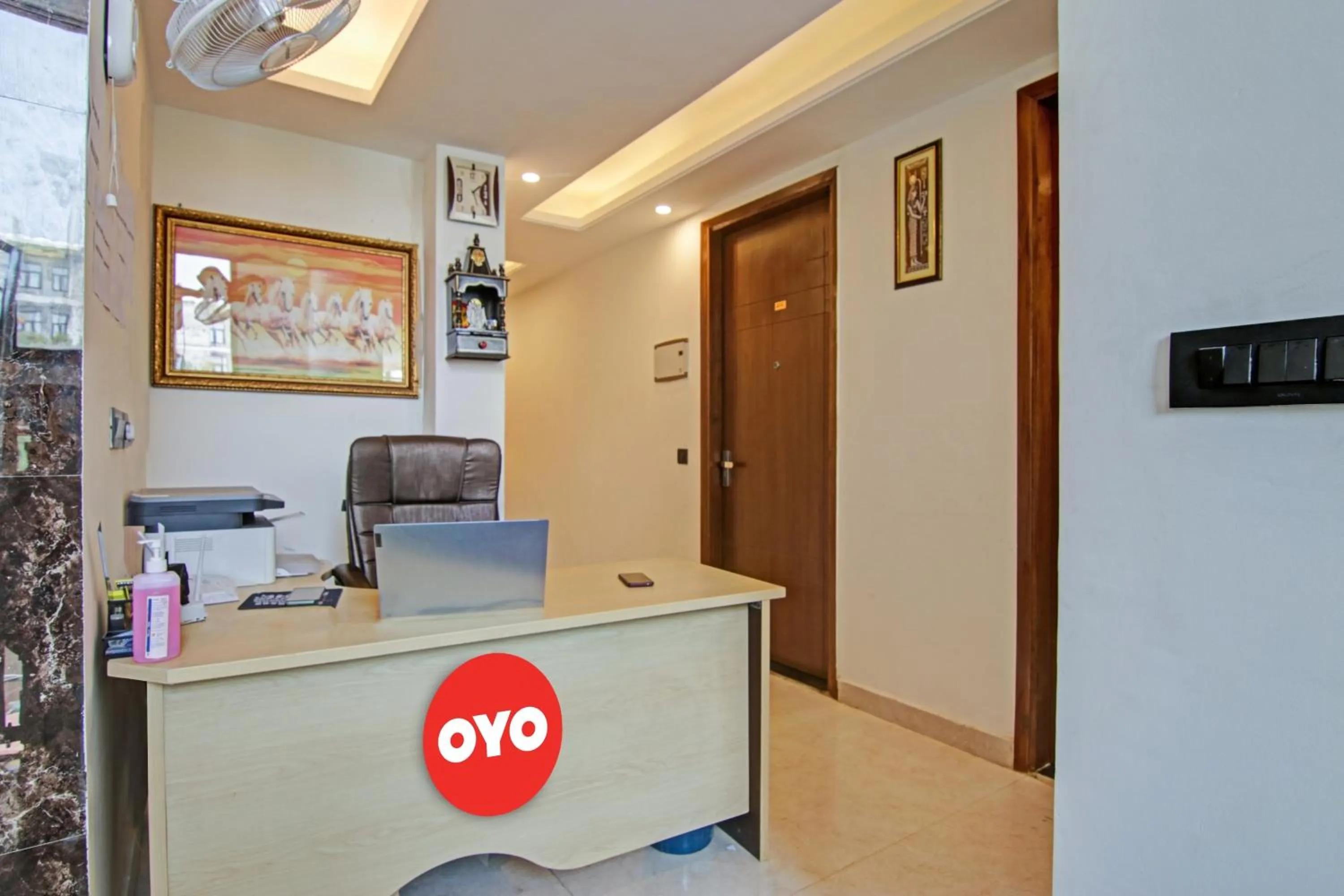 Lobby or reception in Hotel O Sai Kripa Stay