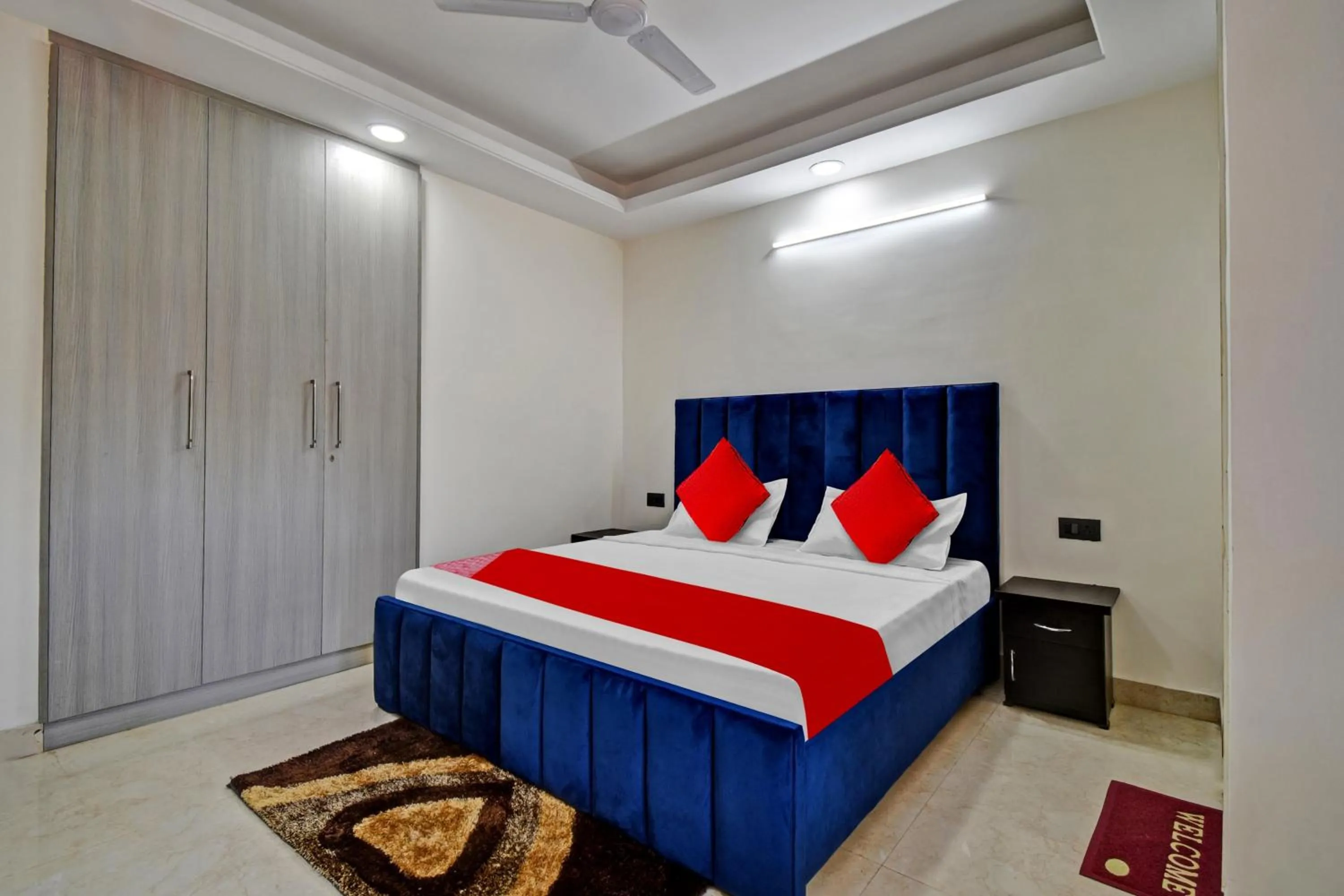 Bedroom, Bed in Hotel O Sai Kripa Stay