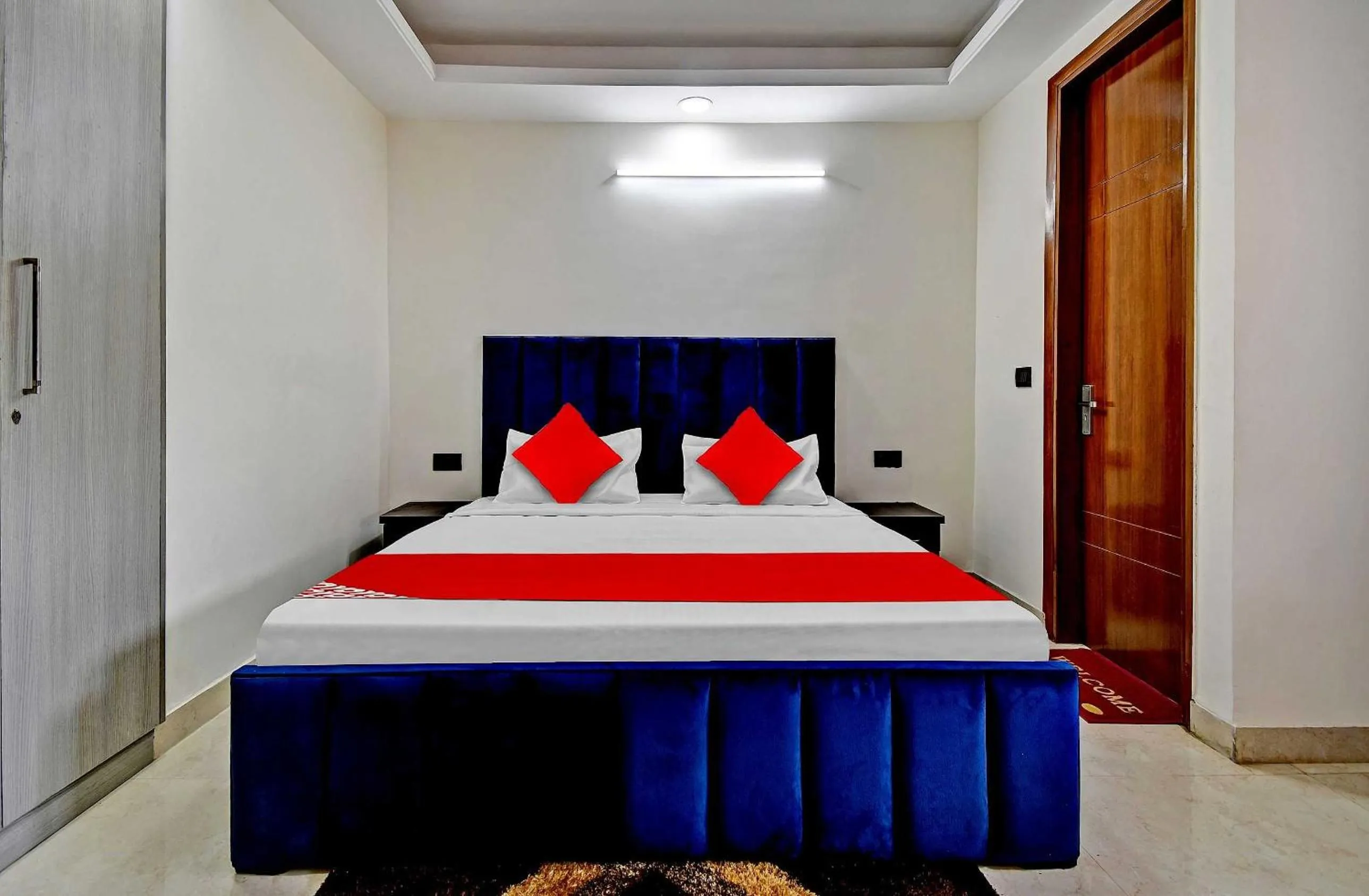 Bedroom, Bed in Hotel O Sai Kripa Stay