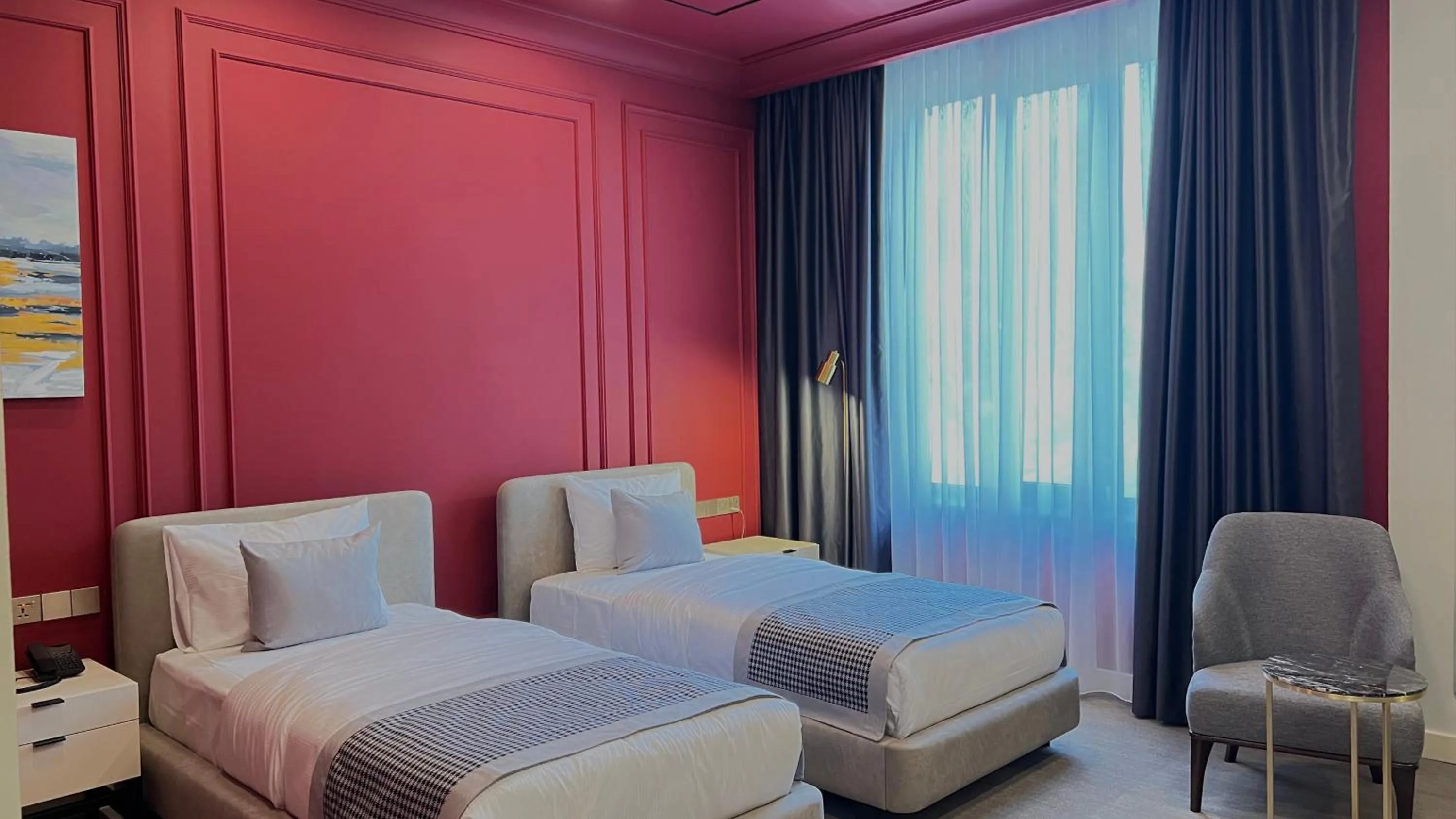 Bed in Bentley Hotel Tashkent