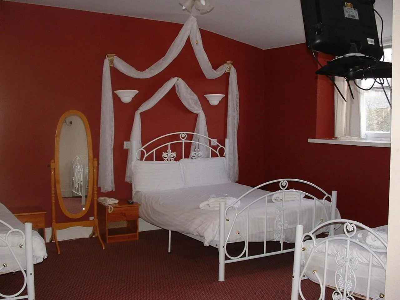 Bed in Bath House Hotel