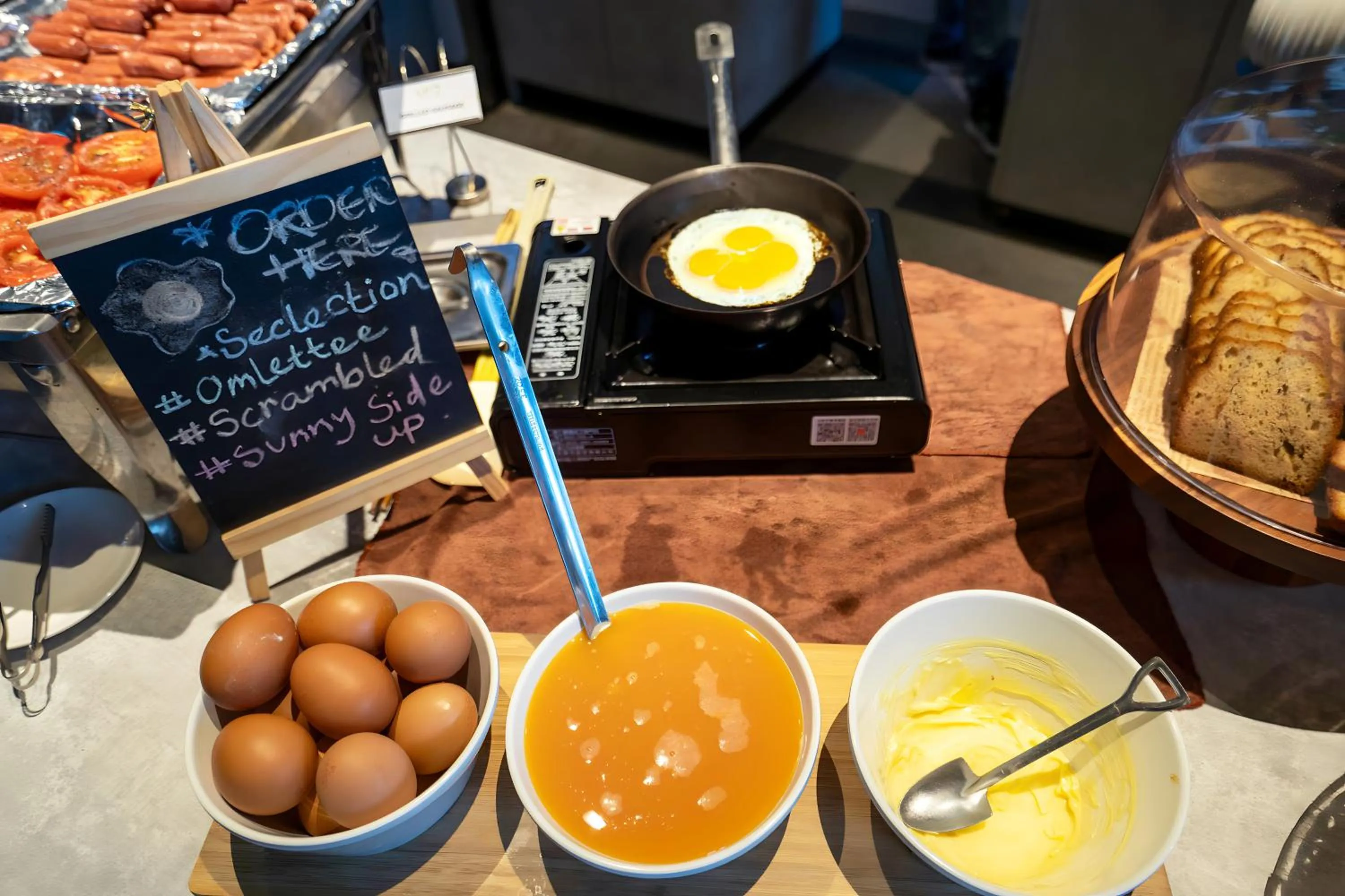 Breakfast in Ceylonz Leisure Suites KLCC Bukit Bintang