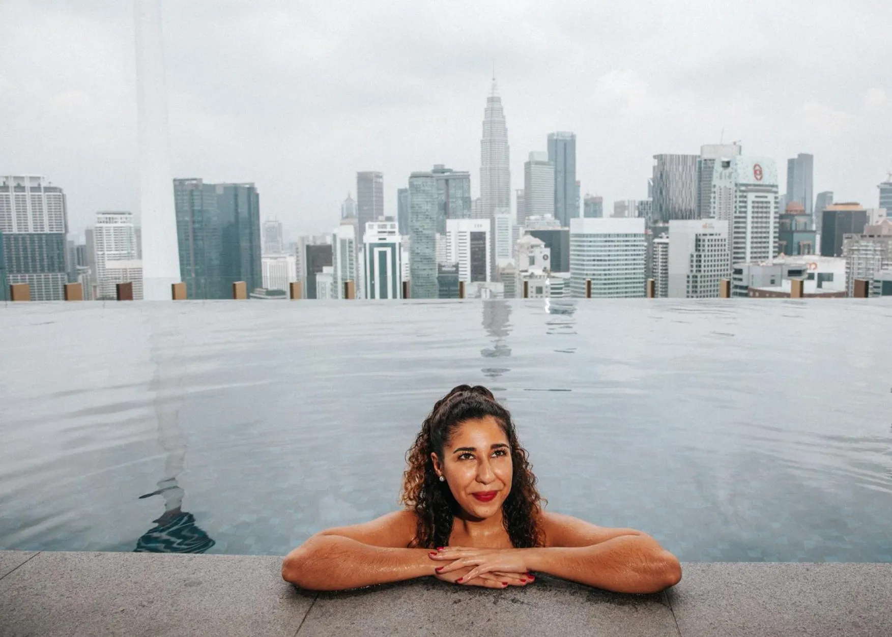 Swimming pool in Ceylonz Leisure Suites KLCC Bukit Bintang