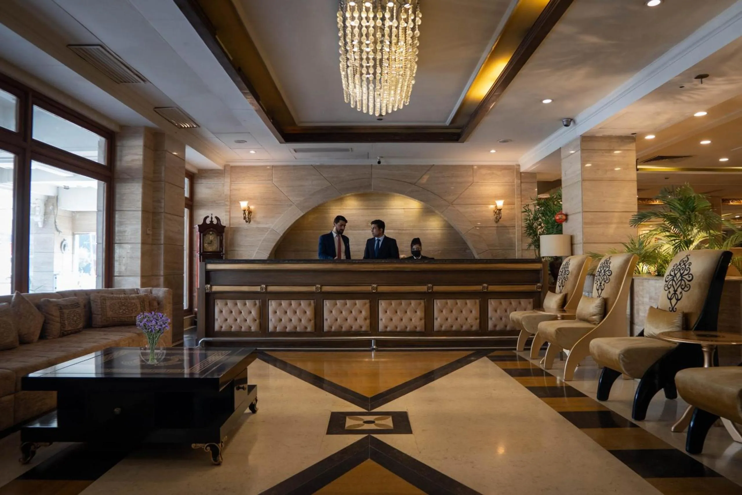 Lobby or reception in Magnum Inn