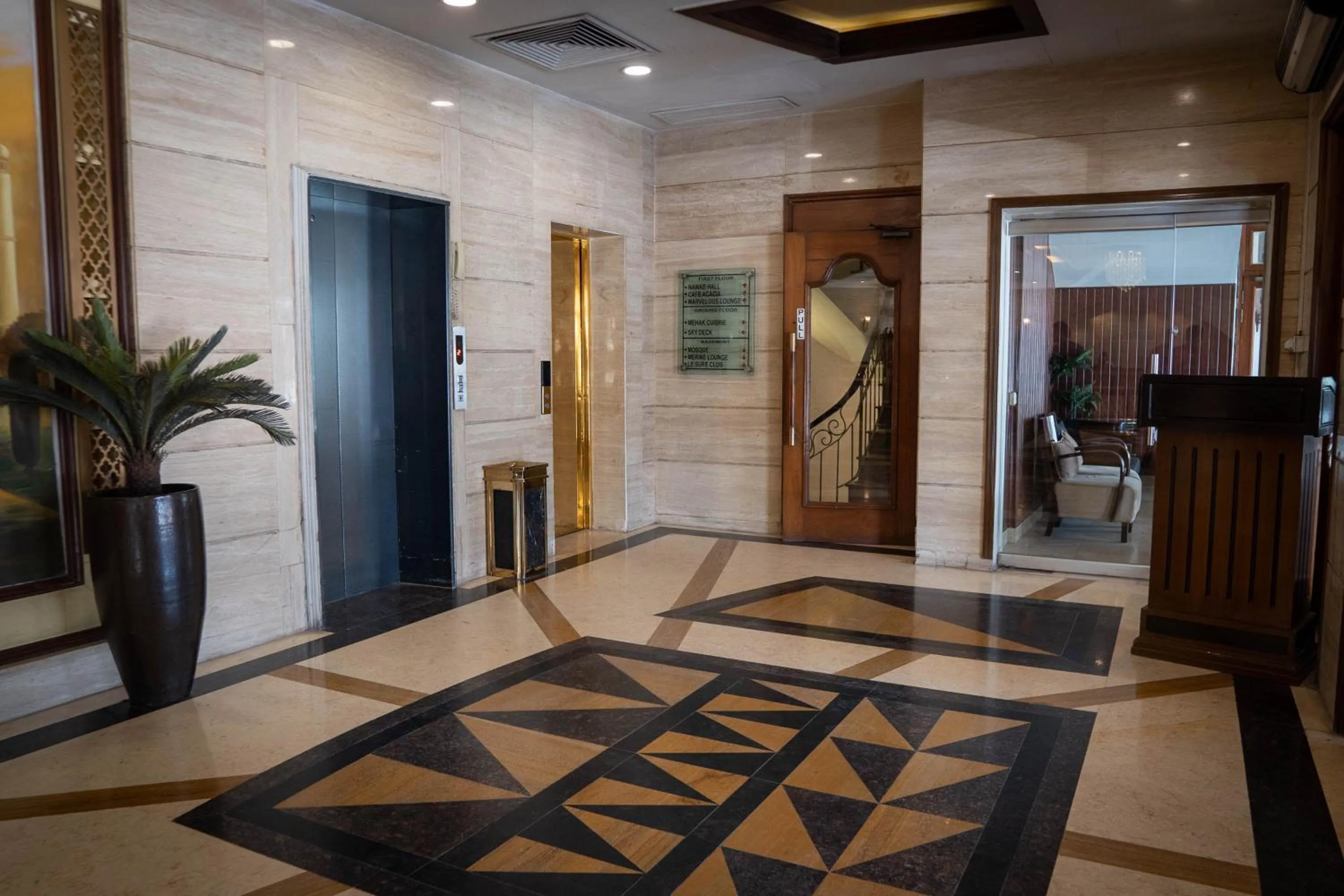 Lobby or reception in Magnum Inn