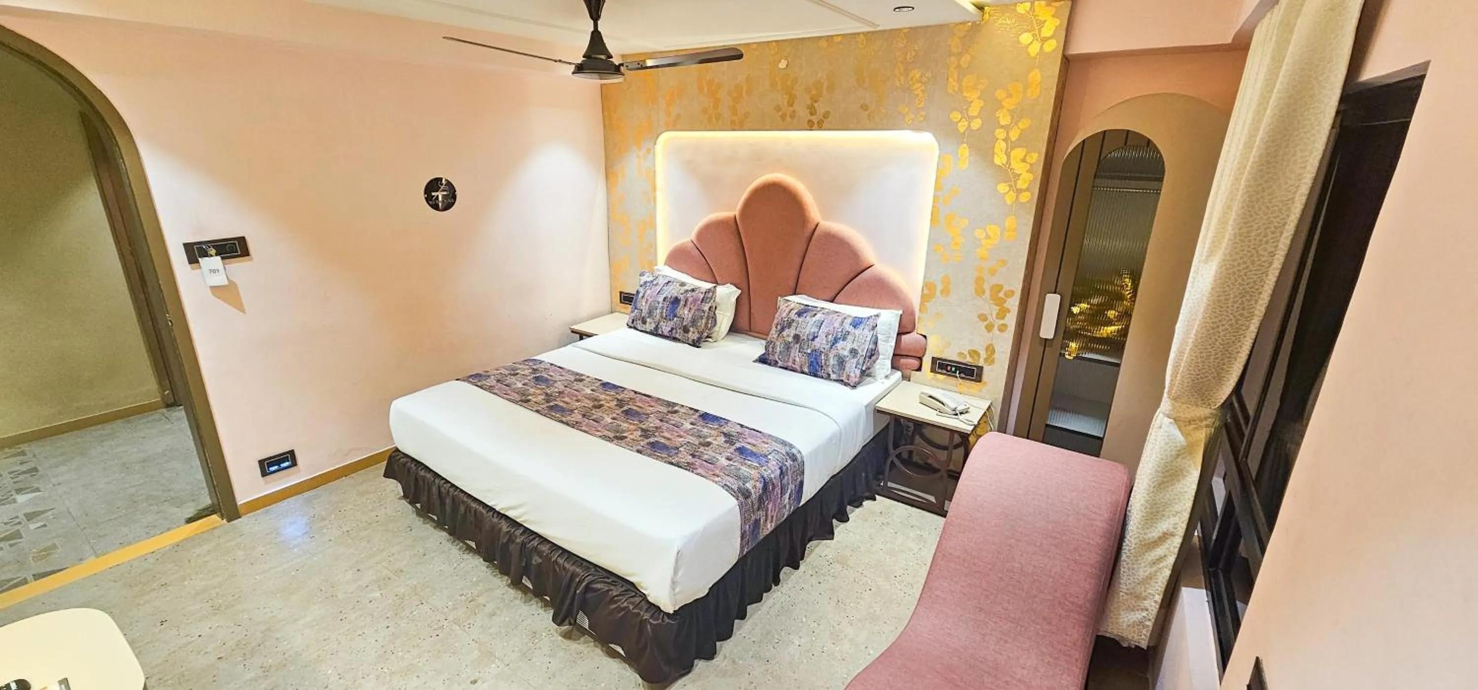 Bed in Hotel Nova Bling