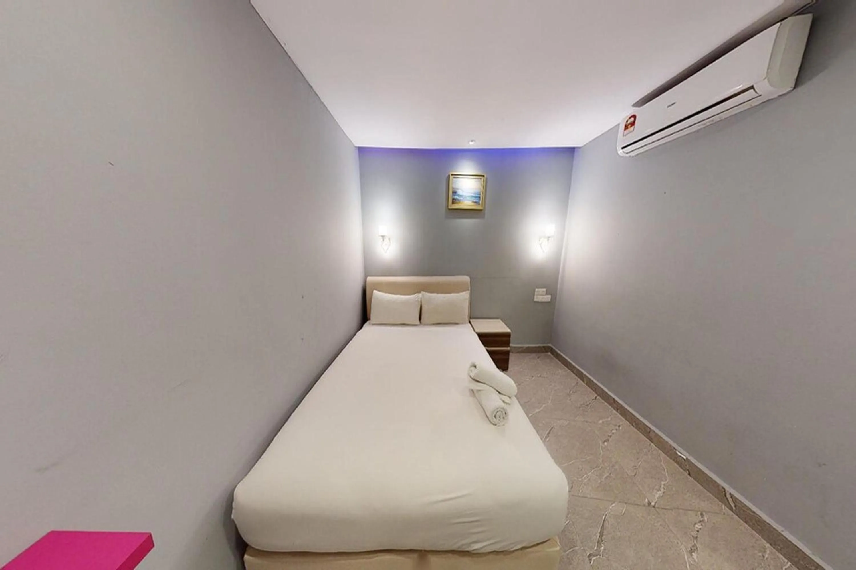 Bed in Hotel Dlima Inn Bukit Bintang