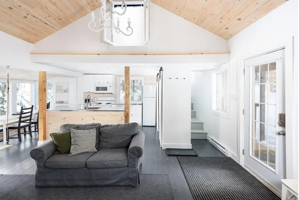 Nature et tranquilité à une heure de Montréal, vue sur le lac