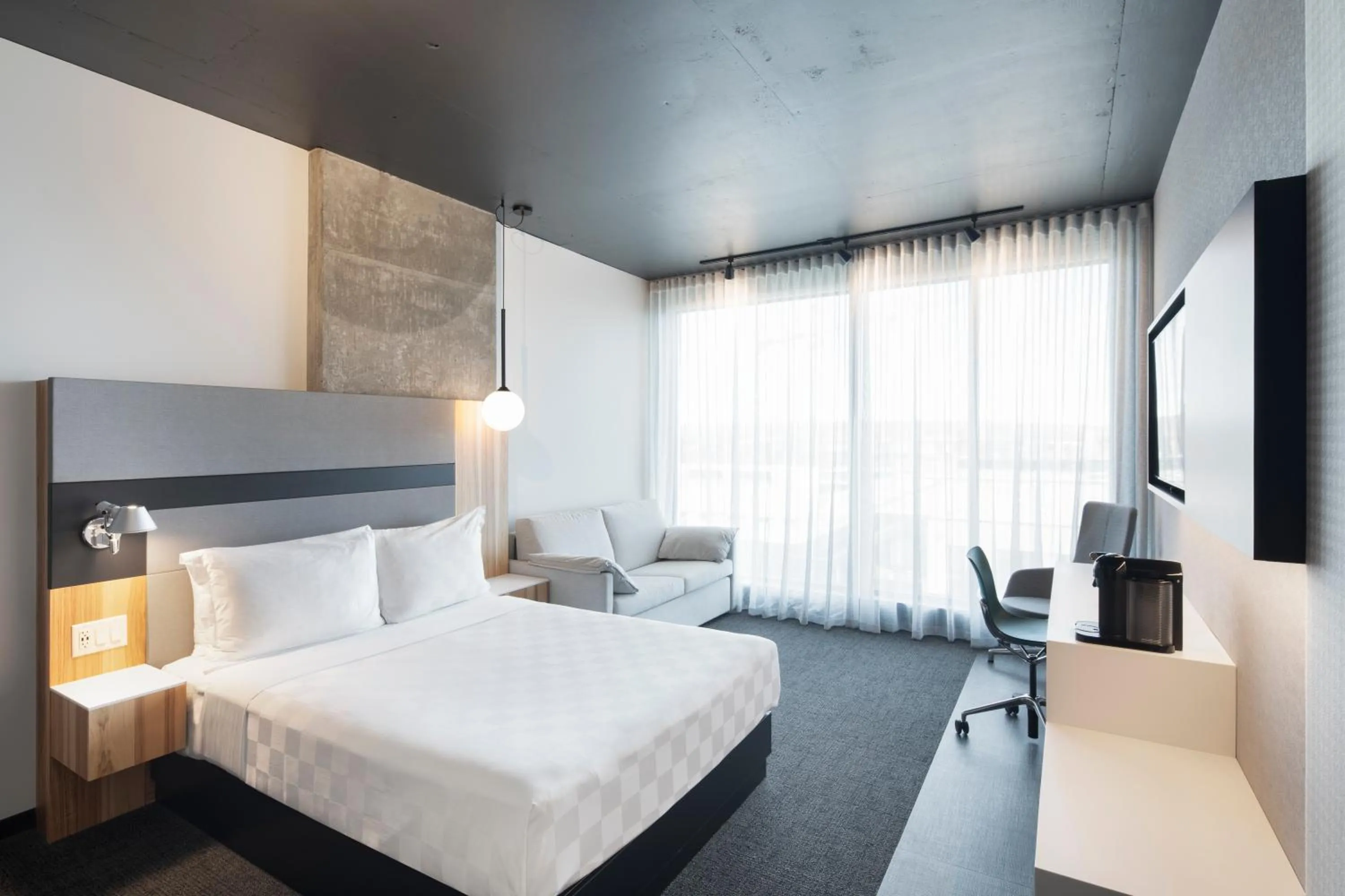 Bed in Alt Hotel Calgary University District