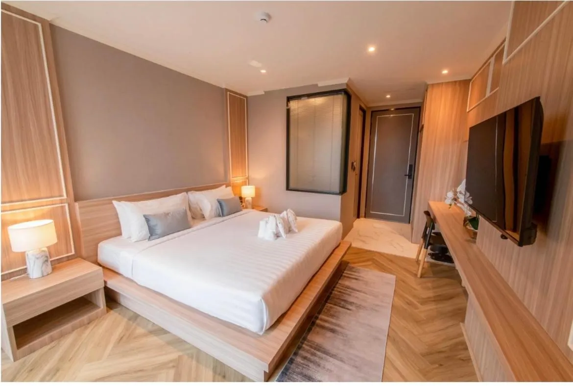 Bed in Carrara Hotel Hatyai