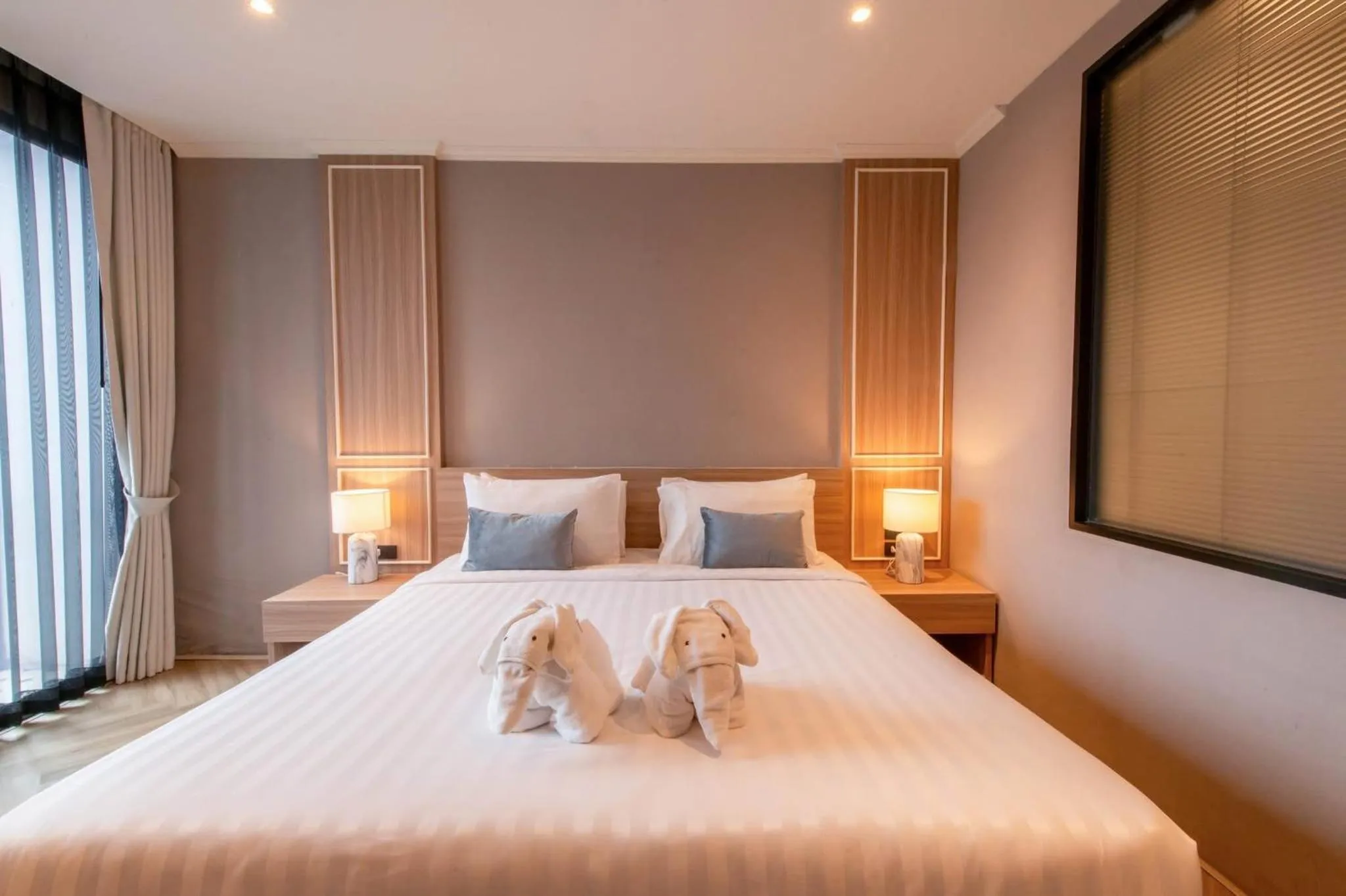 Bed in Carrara Hotel Hatyai