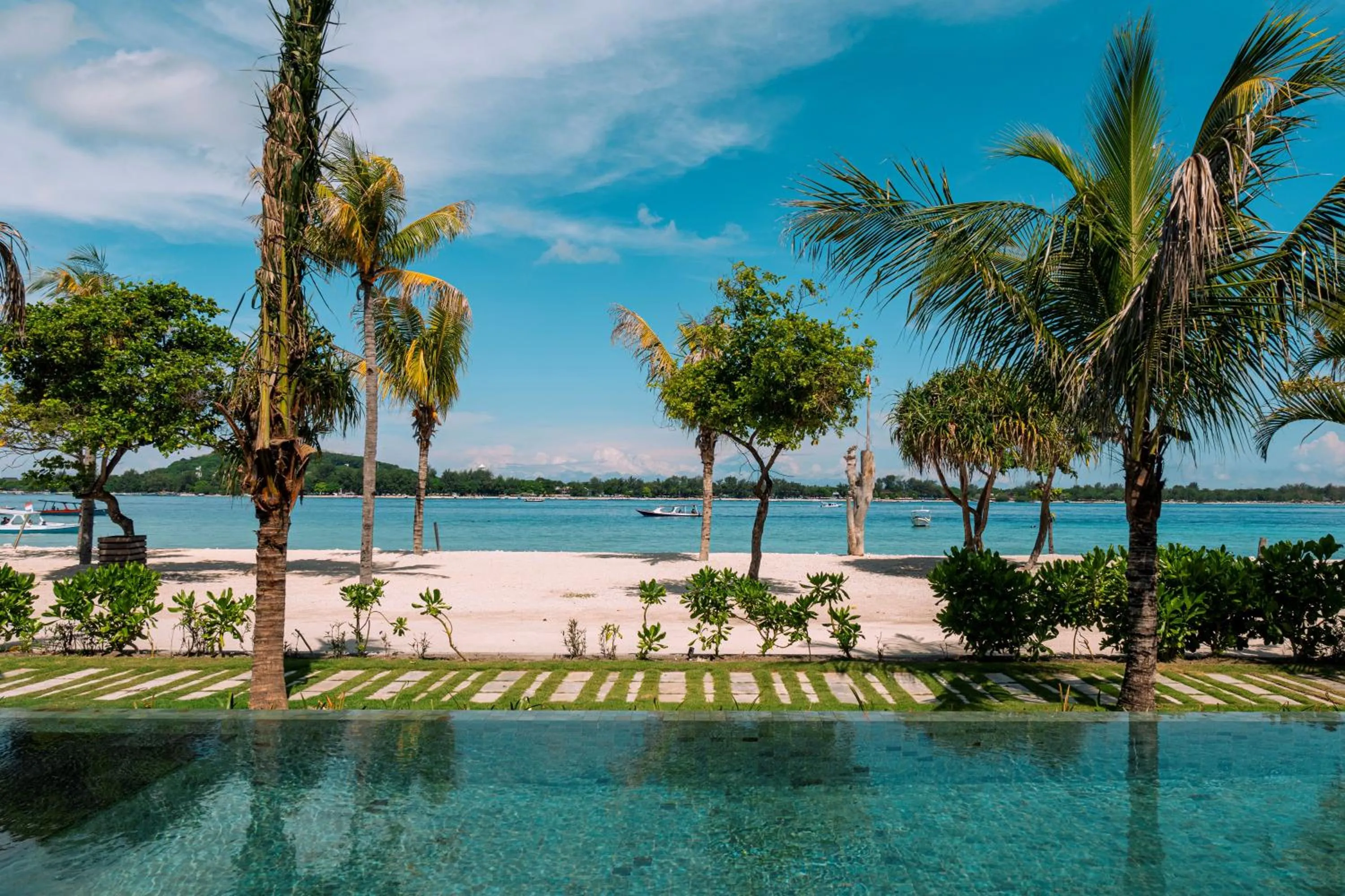 Sea view in BASK Gili Meno
