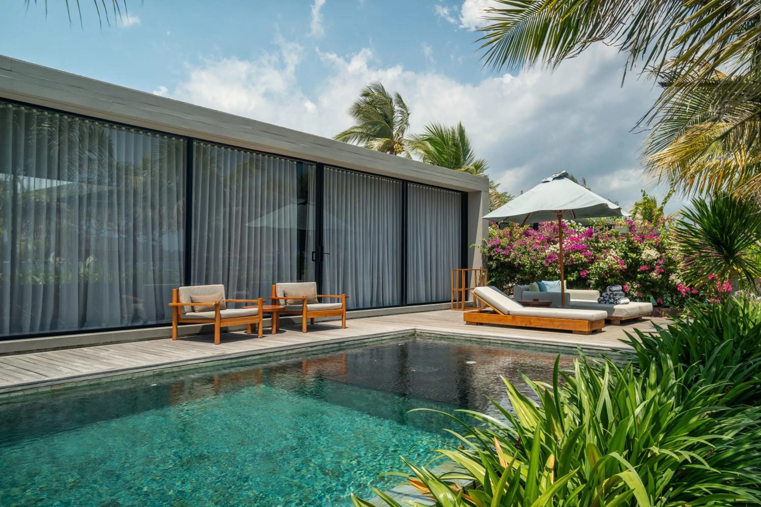 Swimming pool in BASK Gili Meno
