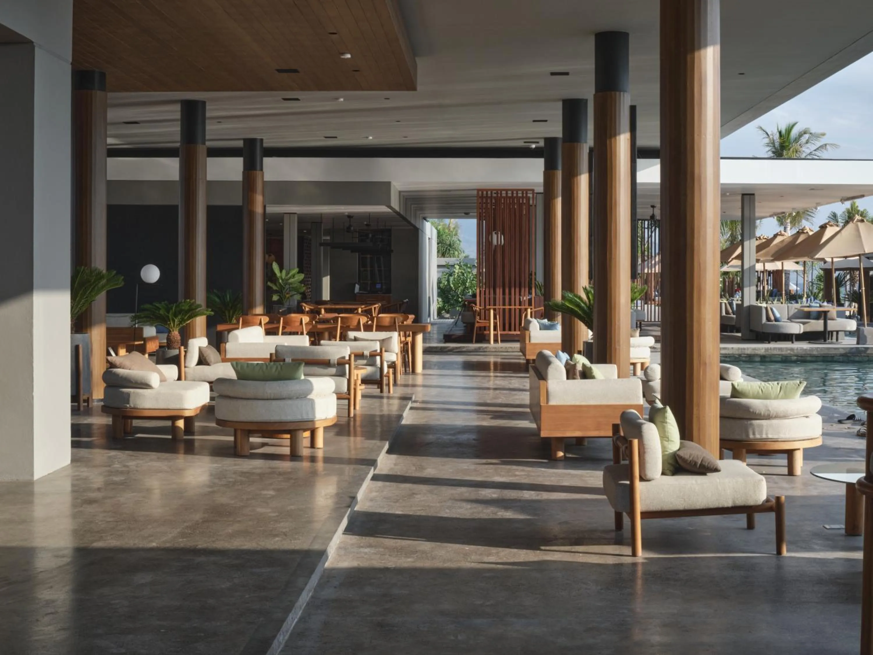 Dining area in BASK Gili Meno