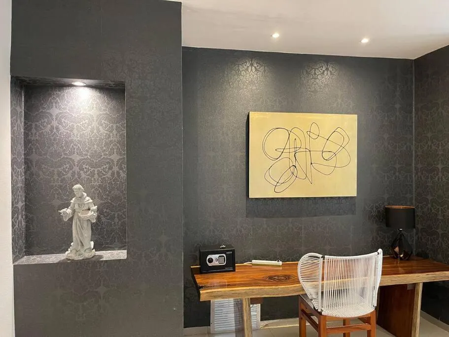 Seating area in Hermoso Penthouse Rooftop con alberca