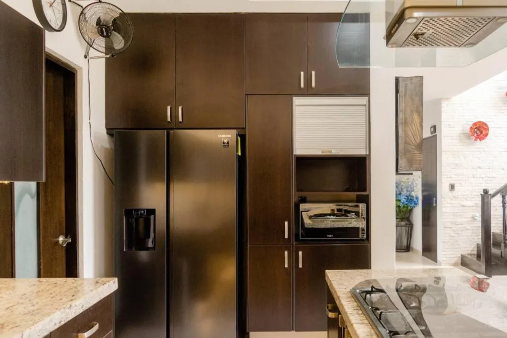 Kitchen or kitchenette in Hermoso Penthouse Rooftop con alberca