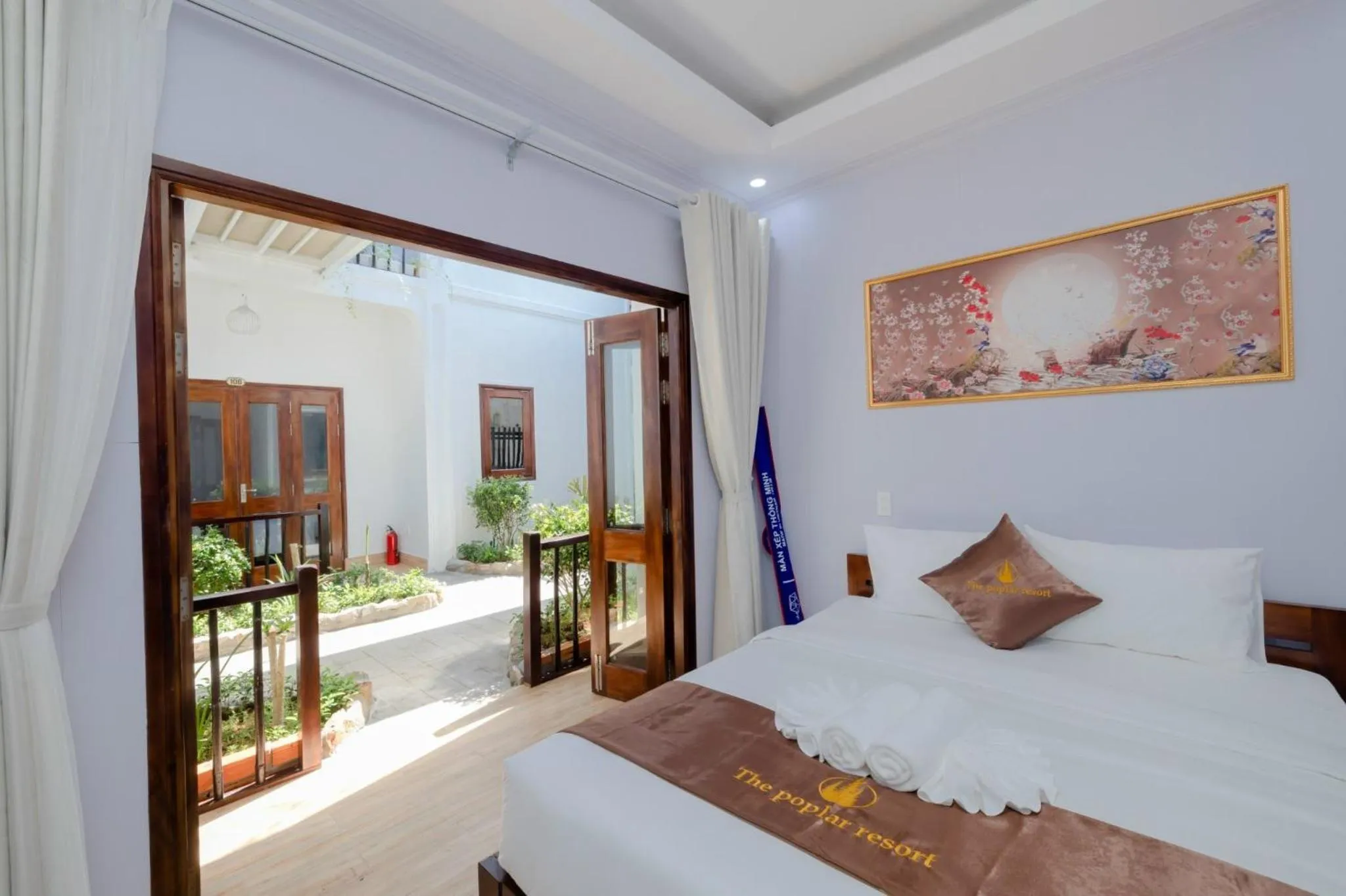 Bed in The Poplar Resort Phú Quốc