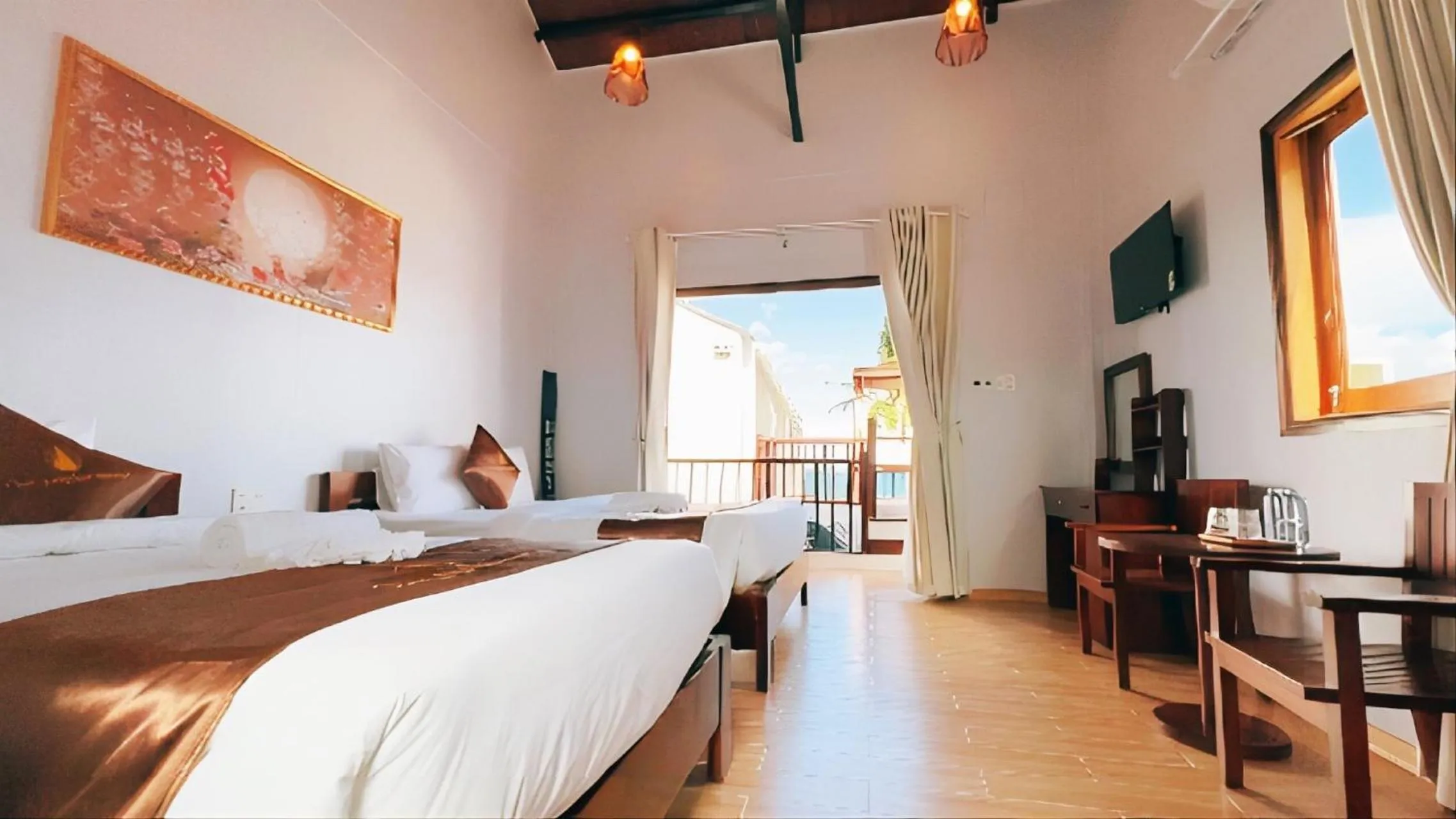 Bed in The Poplar Resort Phú Quốc