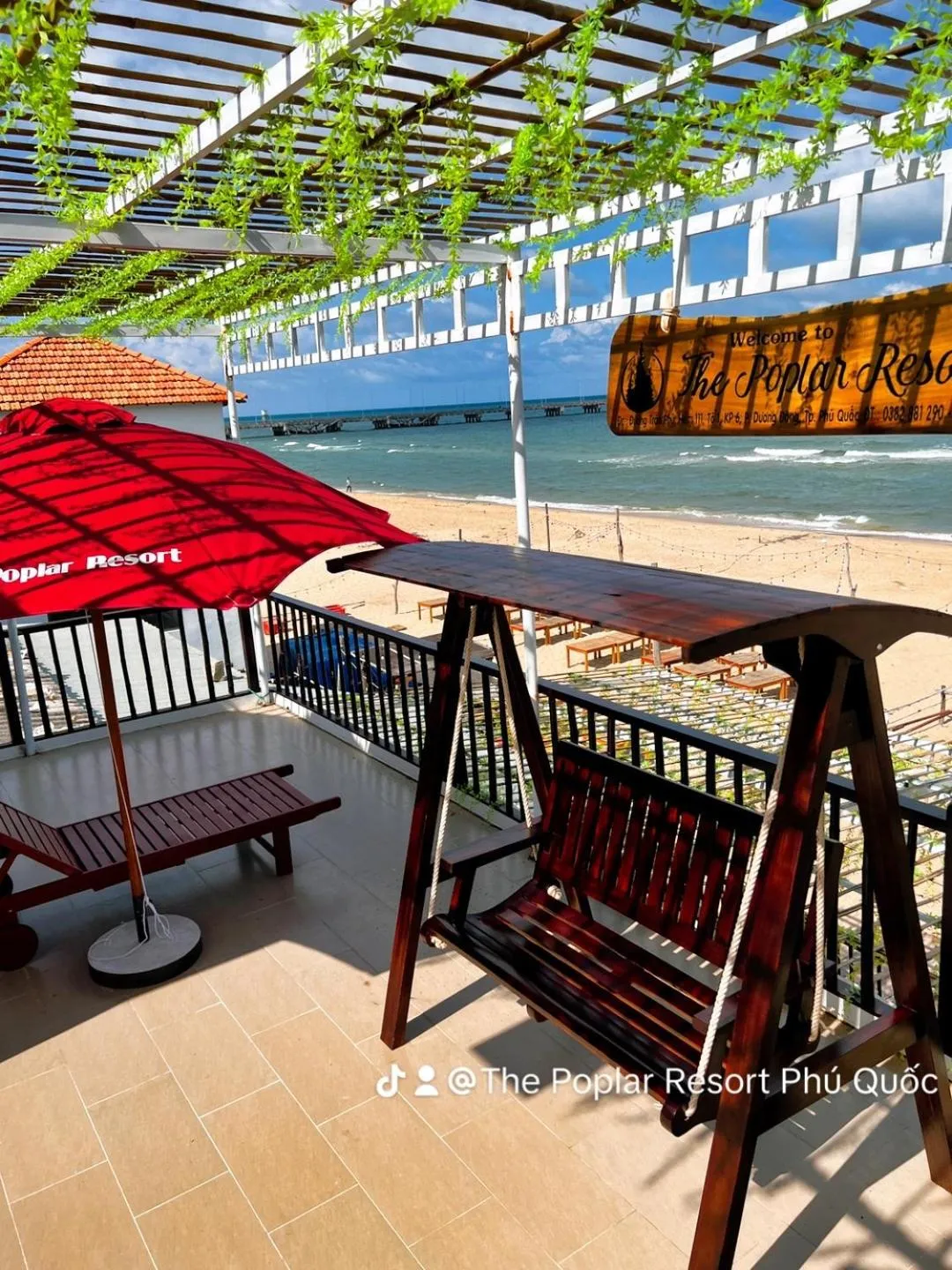 Garden in The Poplar Resort Phú Quốc