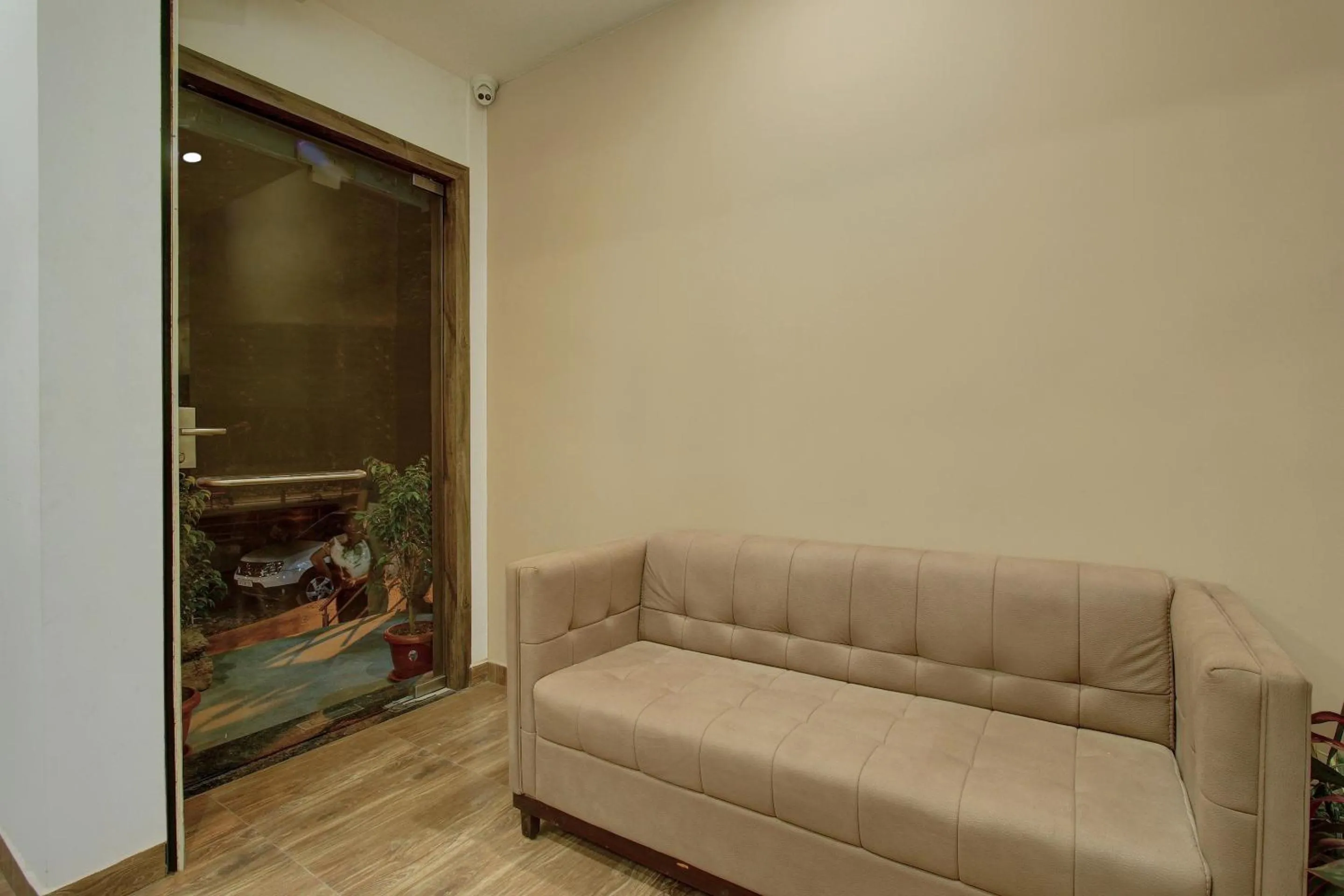 Seating area in Laxman Residency