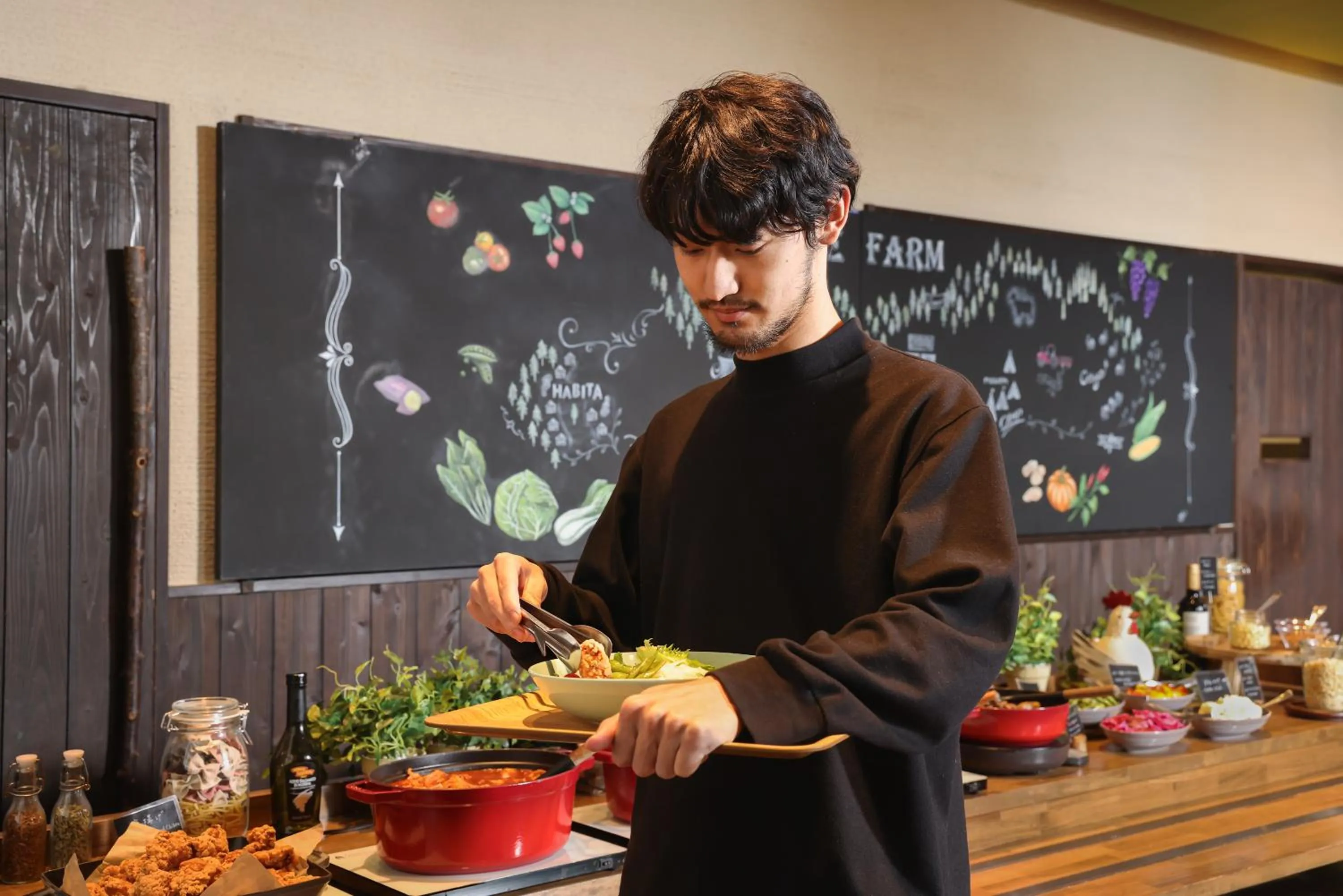 Restaurant/places to eat in THE FARM Resort Japan