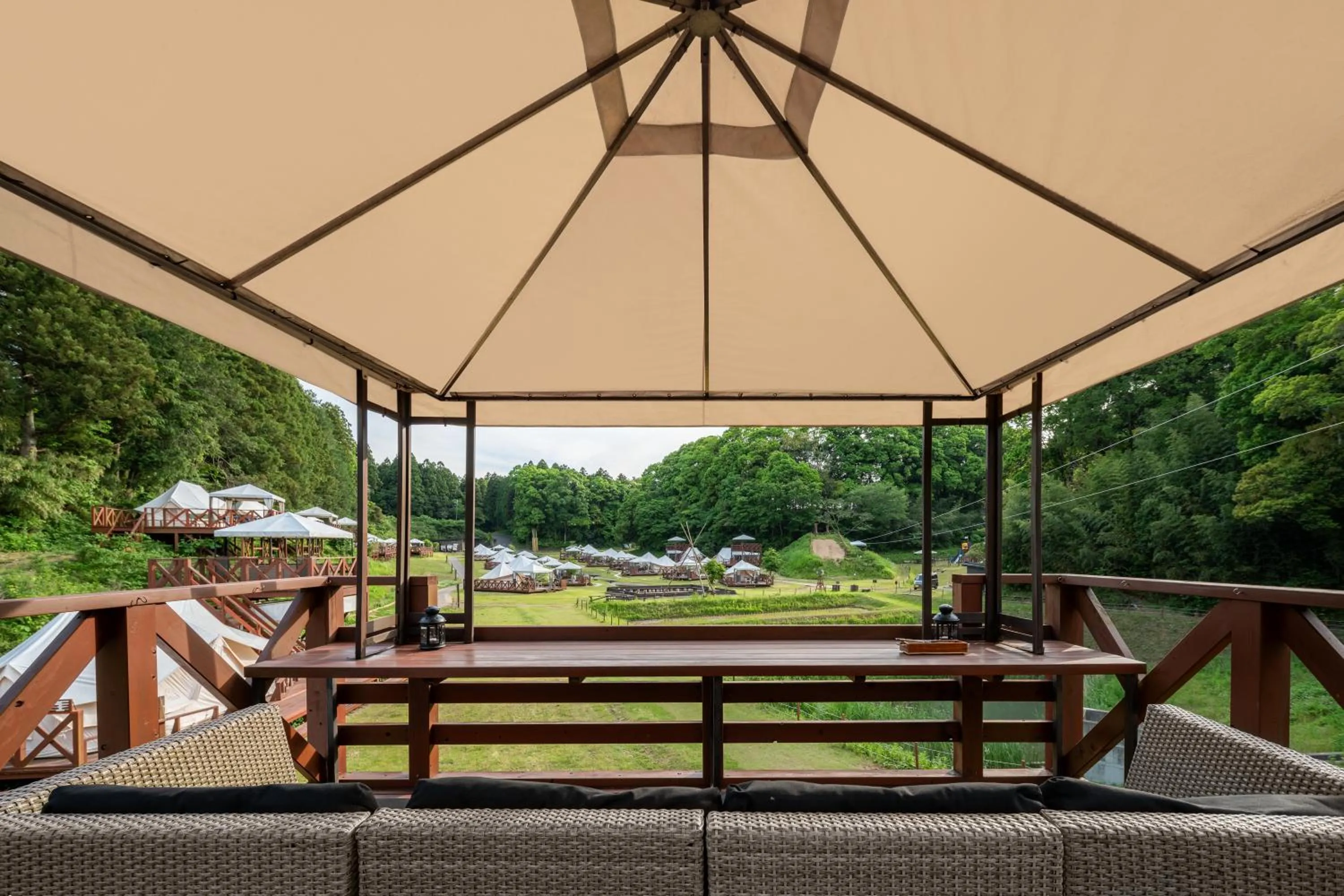 Day in THE FARM Resort Japan