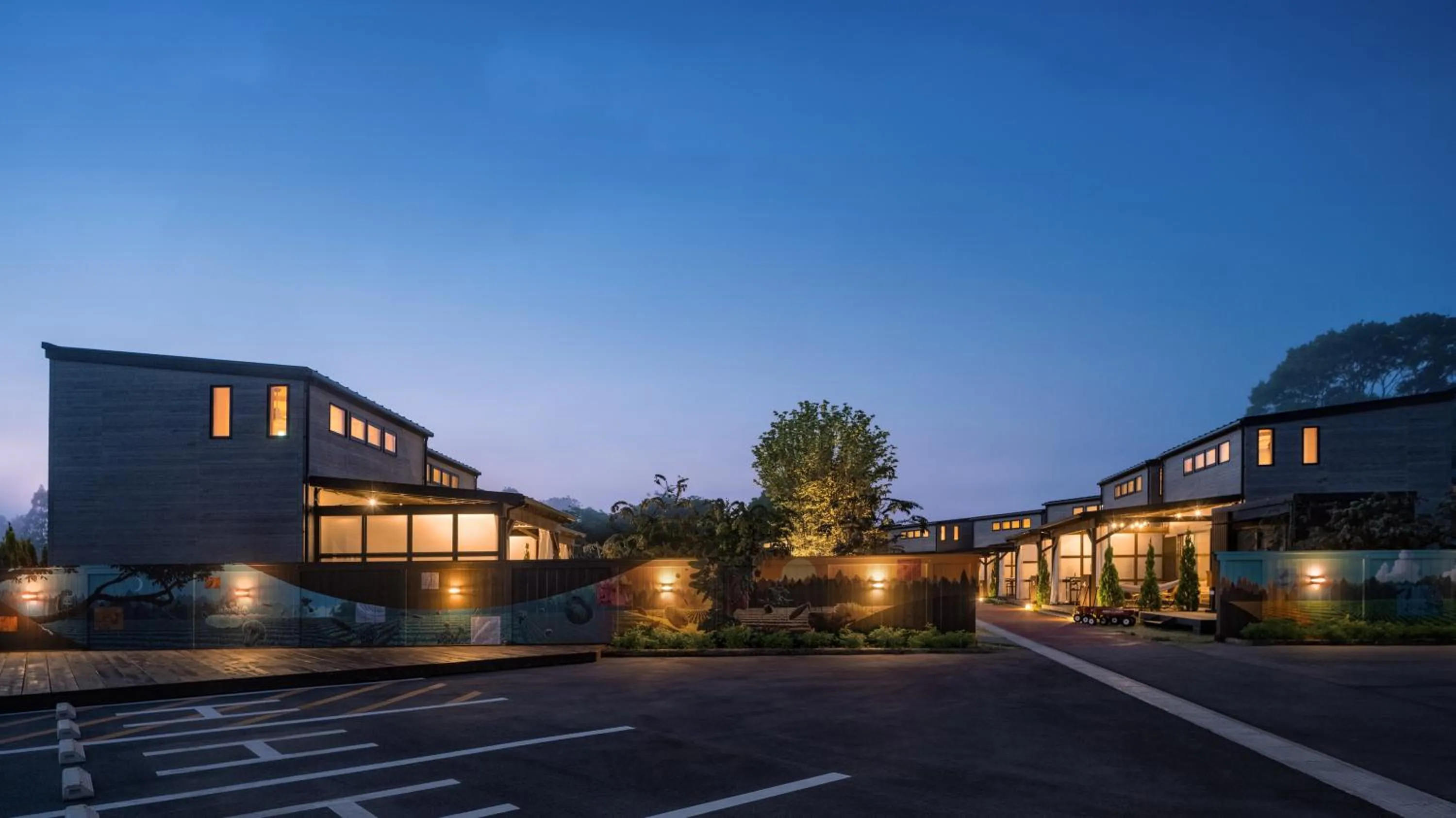 Property building in THE FARM Resort Japan