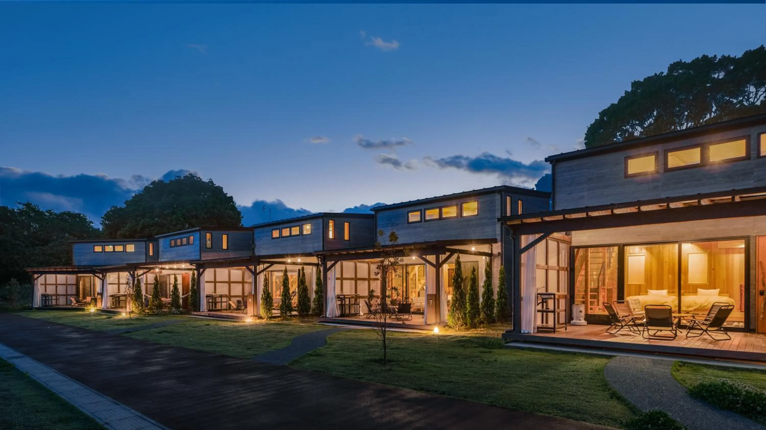 Property building in THE FARM Resort Japan