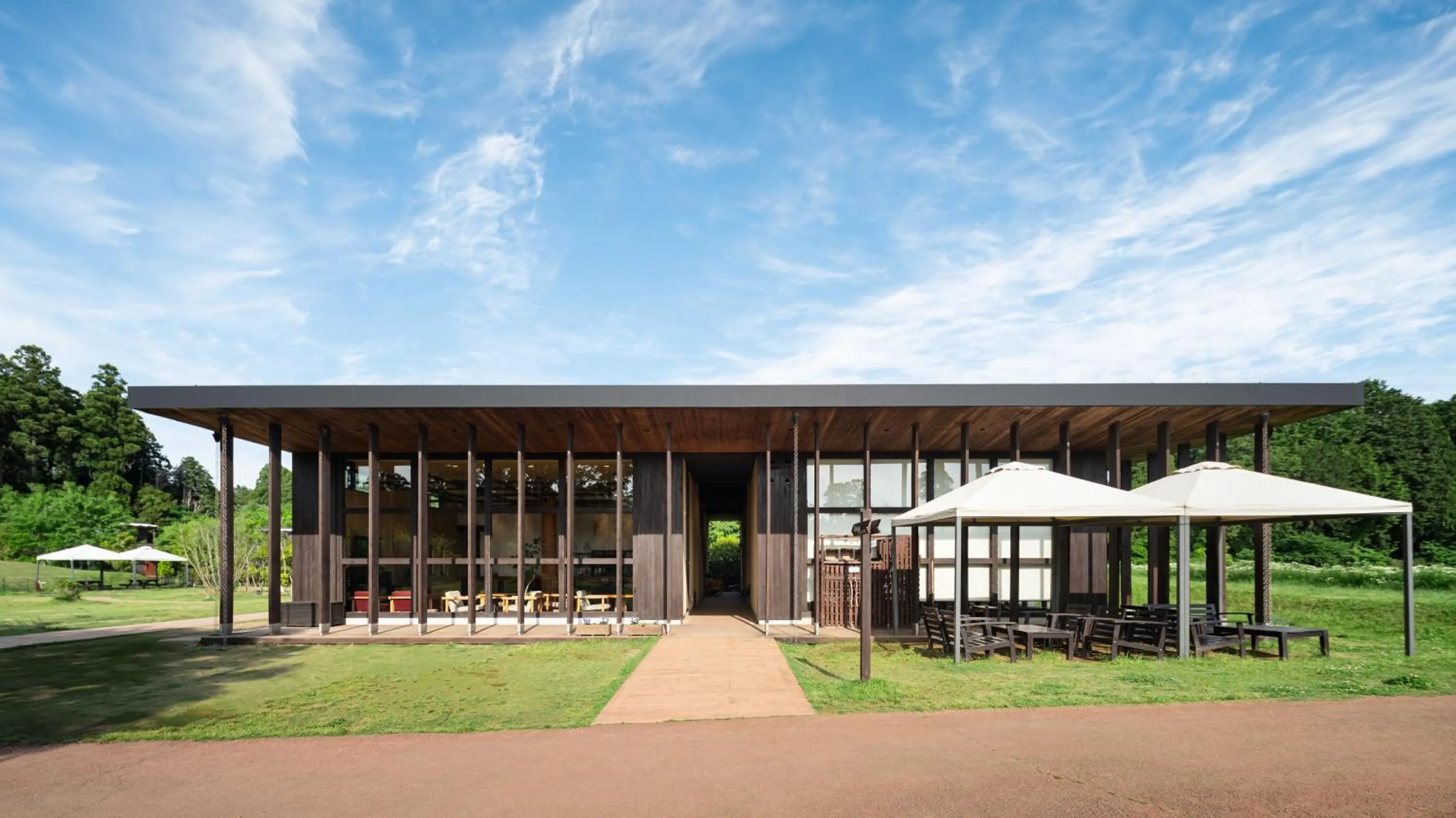 Communal lounge/ TV room in THE FARM Resort Japan
