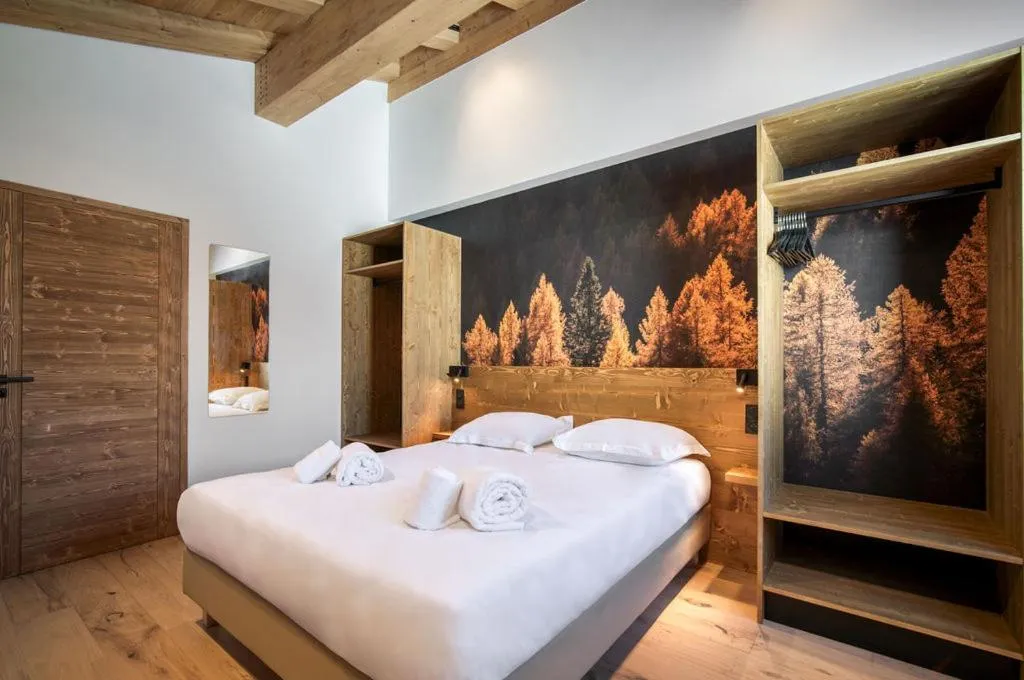 Bed in Lodge des Glaciers - La Rosière